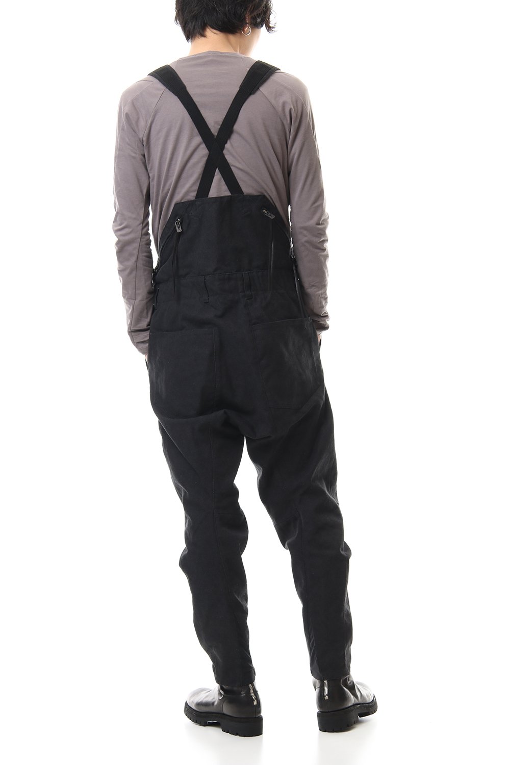 Heavy Canvas Tapered Cropped Overall