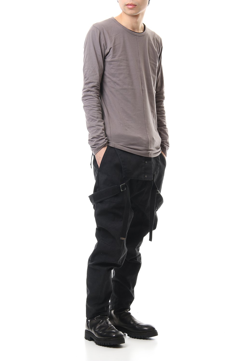 Heavy Canvas Tapered Cropped Overall