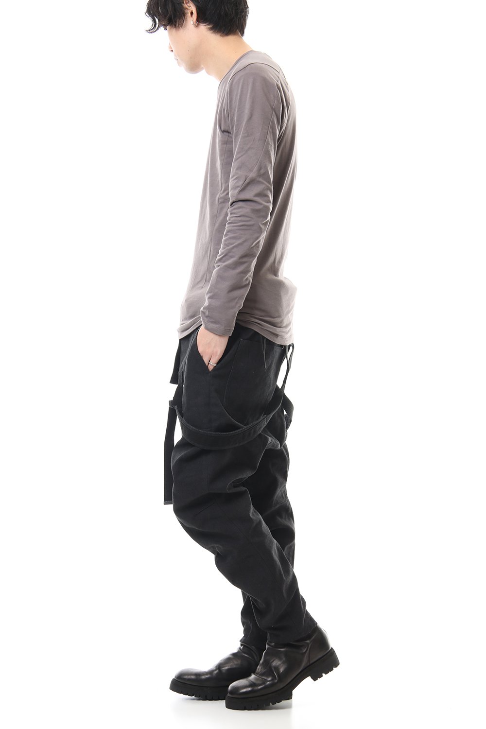 Heavy Canvas Tapered Cropped Overall
