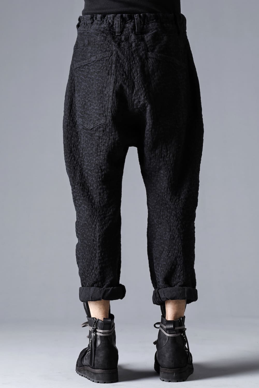 Scab Jaguar Stretch Cotton Denim Tapered Cropped Pants