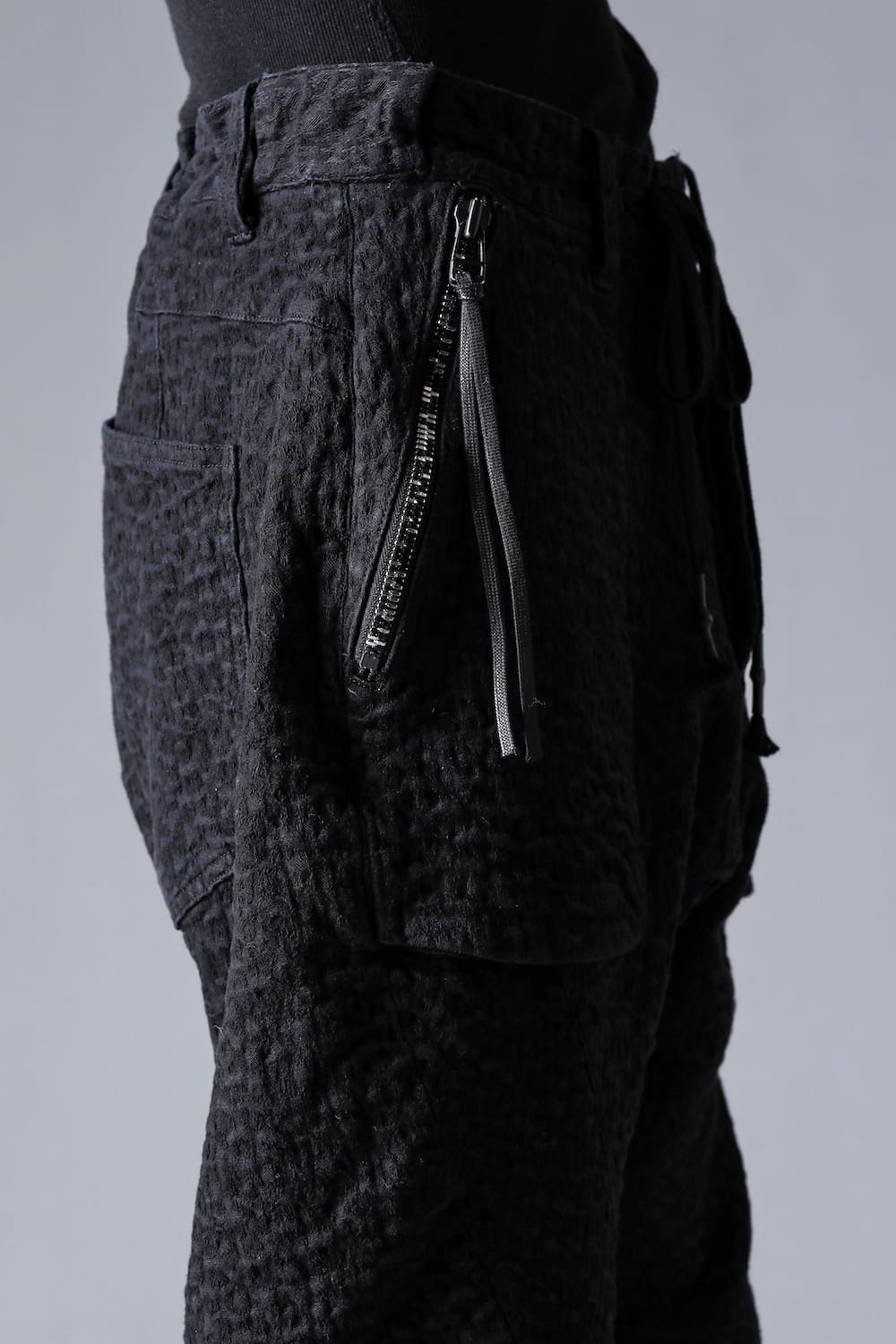 Scab Jaguar Stretch Cotton Denim Tapered Cropped Pants