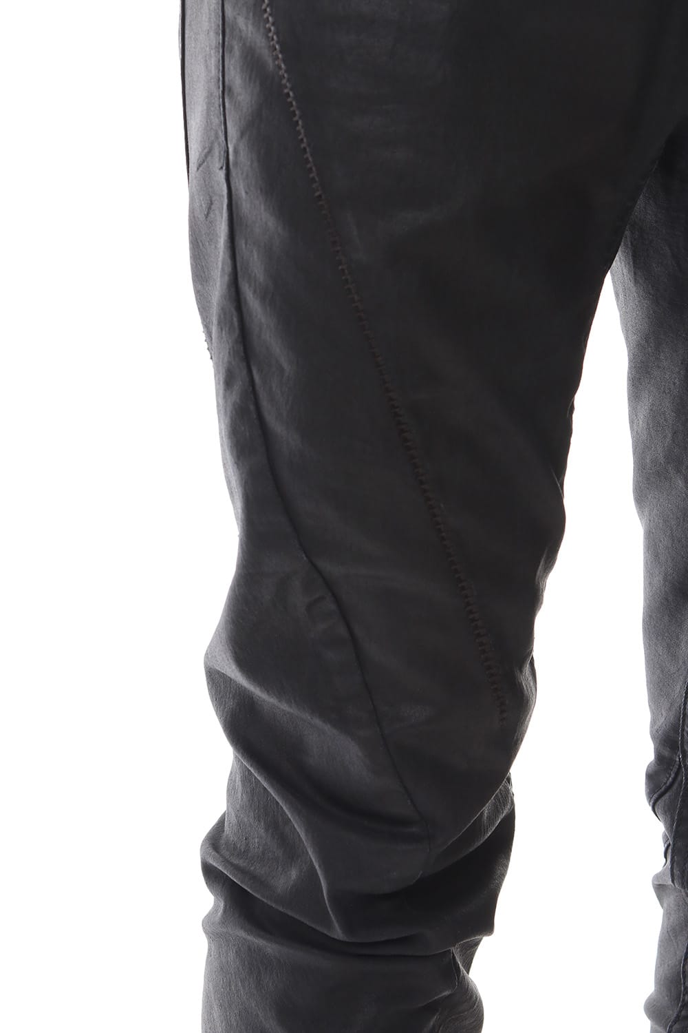 Carbon Coating Curve Slim Pants