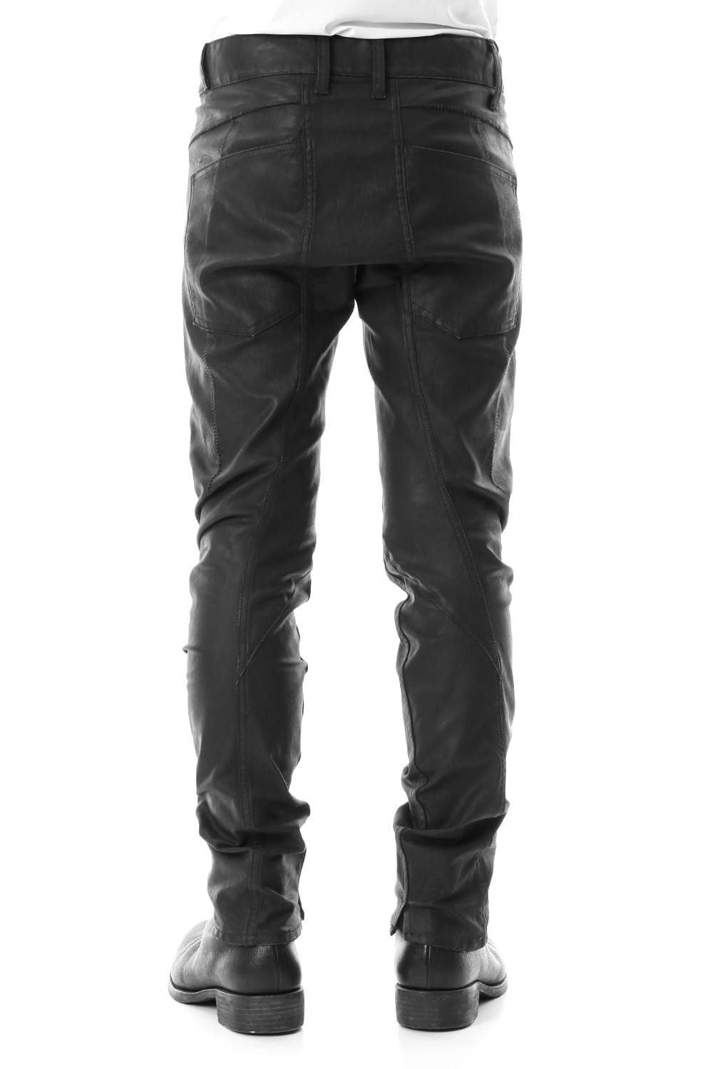 Carbon Coating Curve Slim Pants