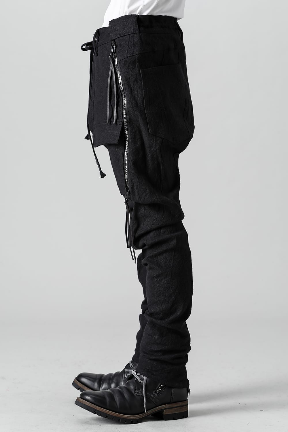 Heavy Linen x Cotton Hyper Stretch Curve Bush Pants