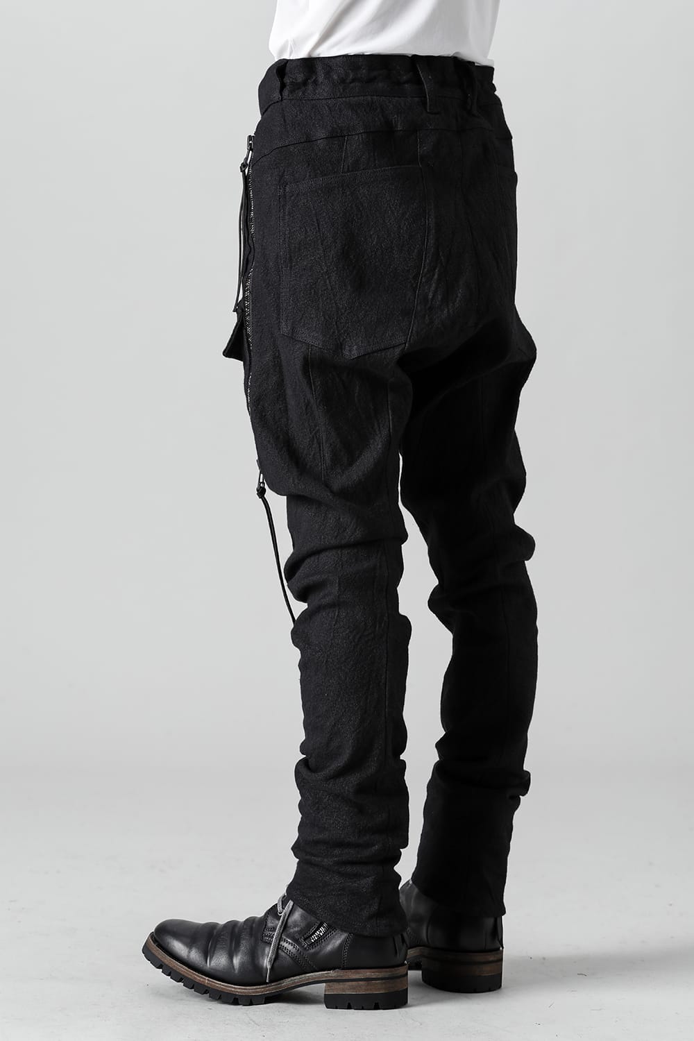 Heavy Linen x Cotton Hyper Stretch Curve Bush Pants