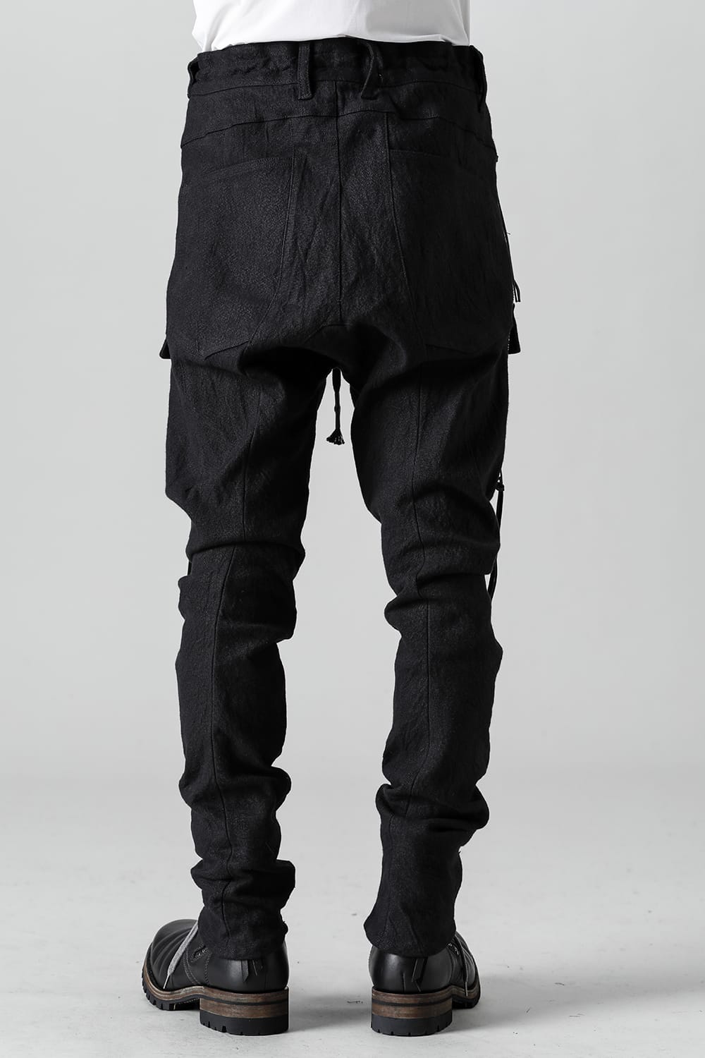Heavy Linen x Cotton Hyper Stretch Curve Bush Pants