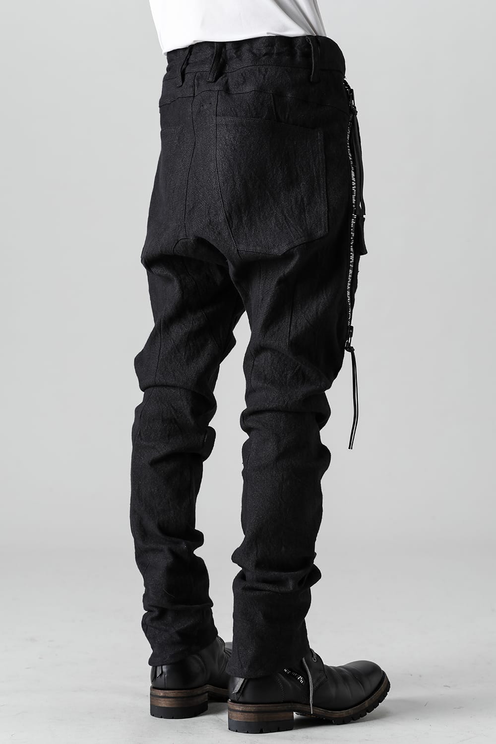 Heavy Linen x Cotton Hyper Stretch Curve Bush Pants