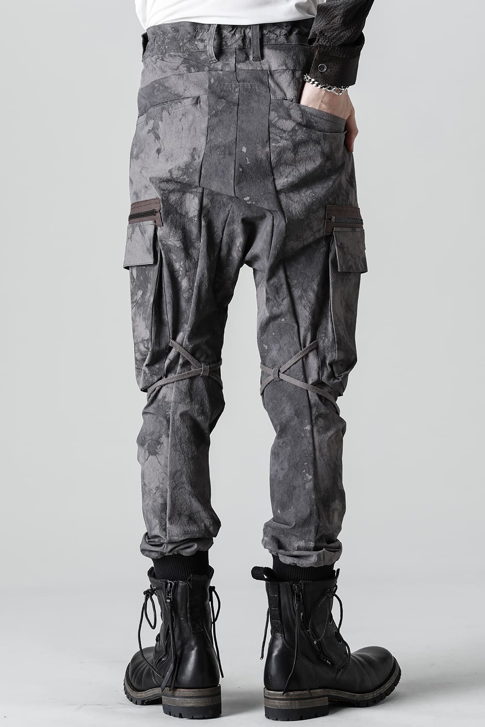 Uneven Dyed 4way Hyper Stretch CORDURA Nylon Cargo Jagger pants