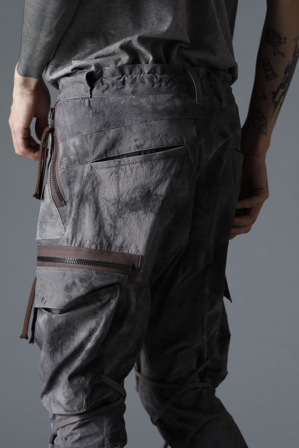 Uneven Dyed 4way Hyper Stretch CORDURA Nylon Cargo Jagger pants