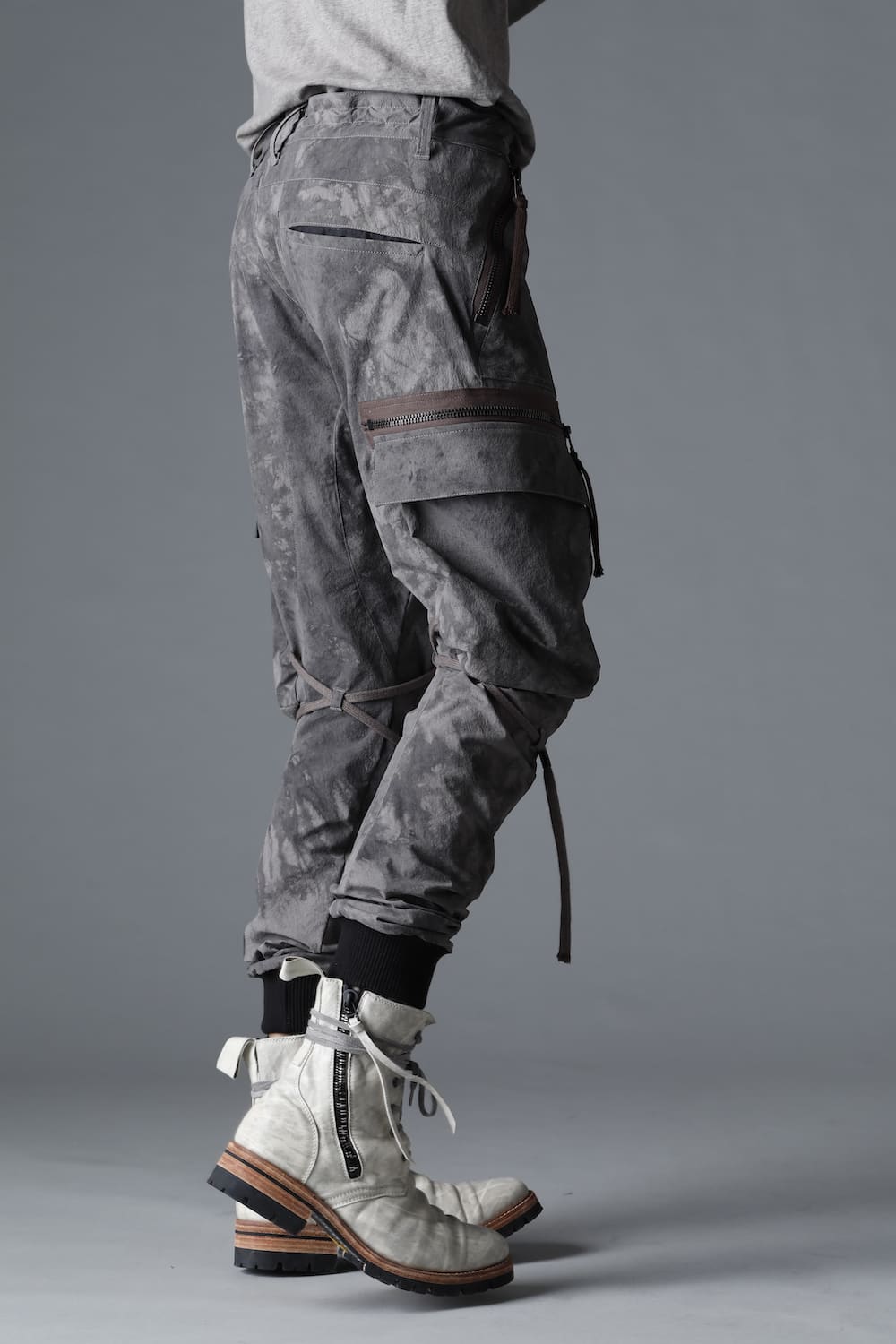 Uneven Dyed 4way Hyper Stretch CORDURA Nylon Cargo Jagger pants