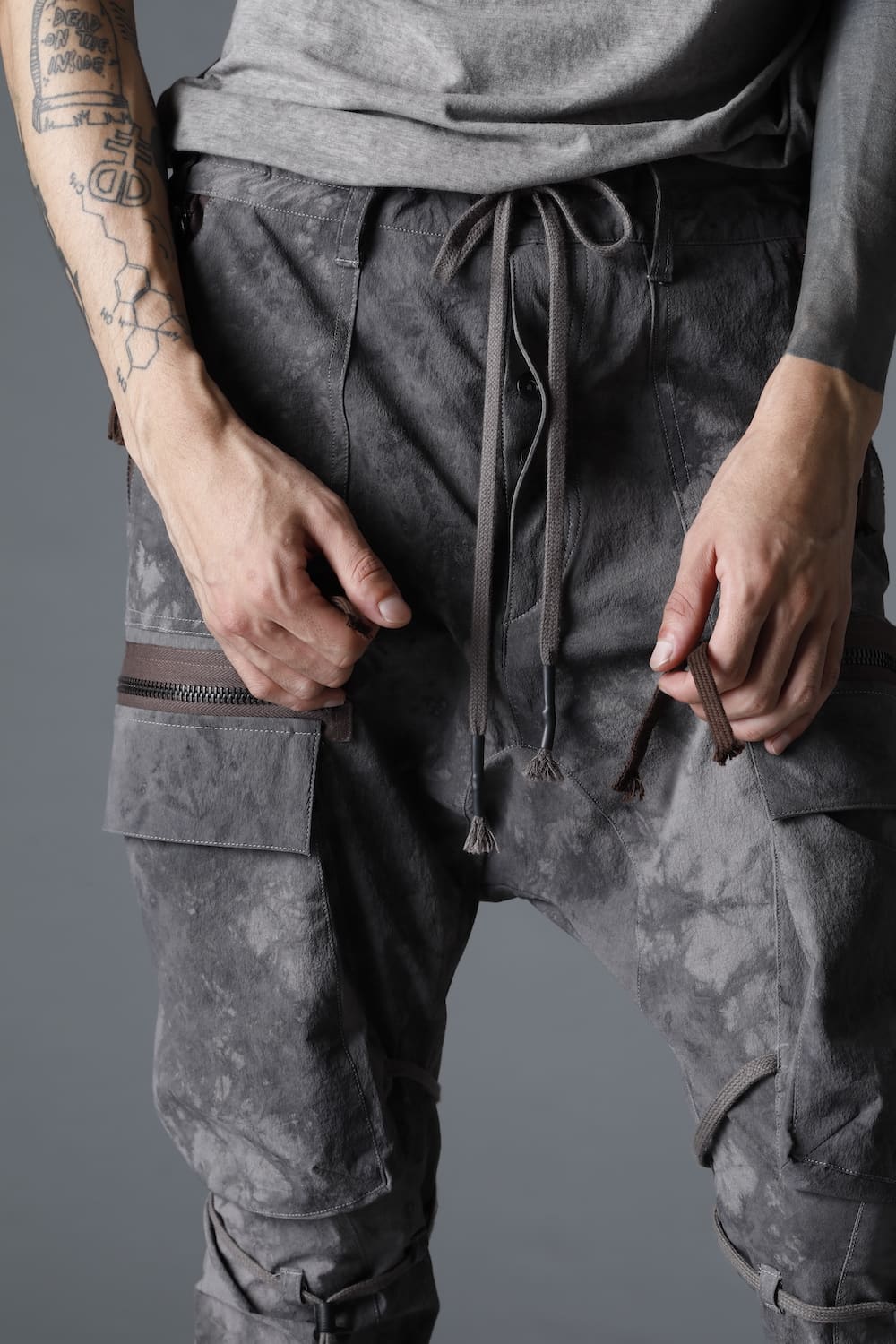 Uneven Dyed 4way Hyper Stretch CORDURA Nylon Cargo Jagger pants