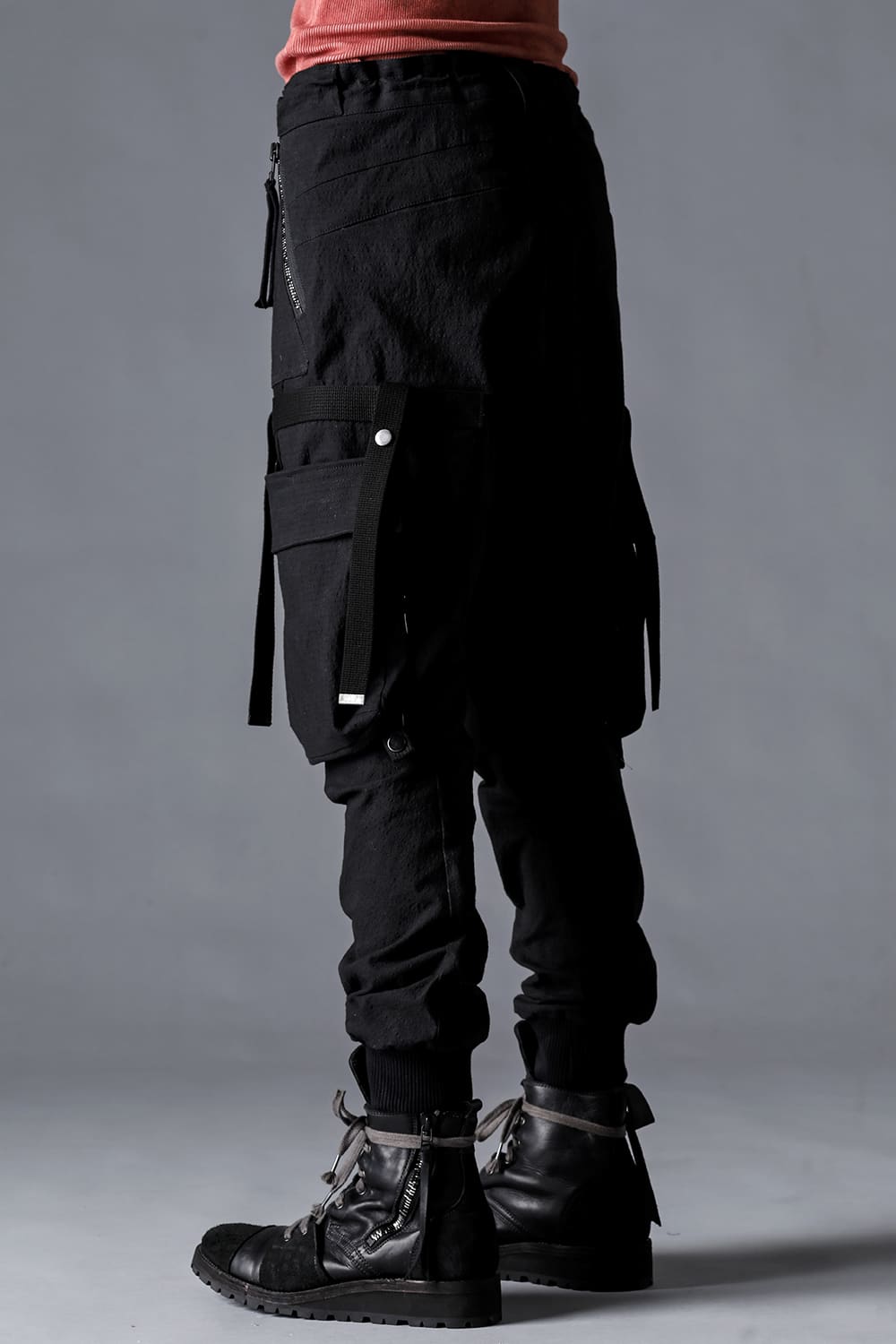 Dimplewasher Cotton Stretch Ripstop Detachable Cargo Pocket Jog Trousers