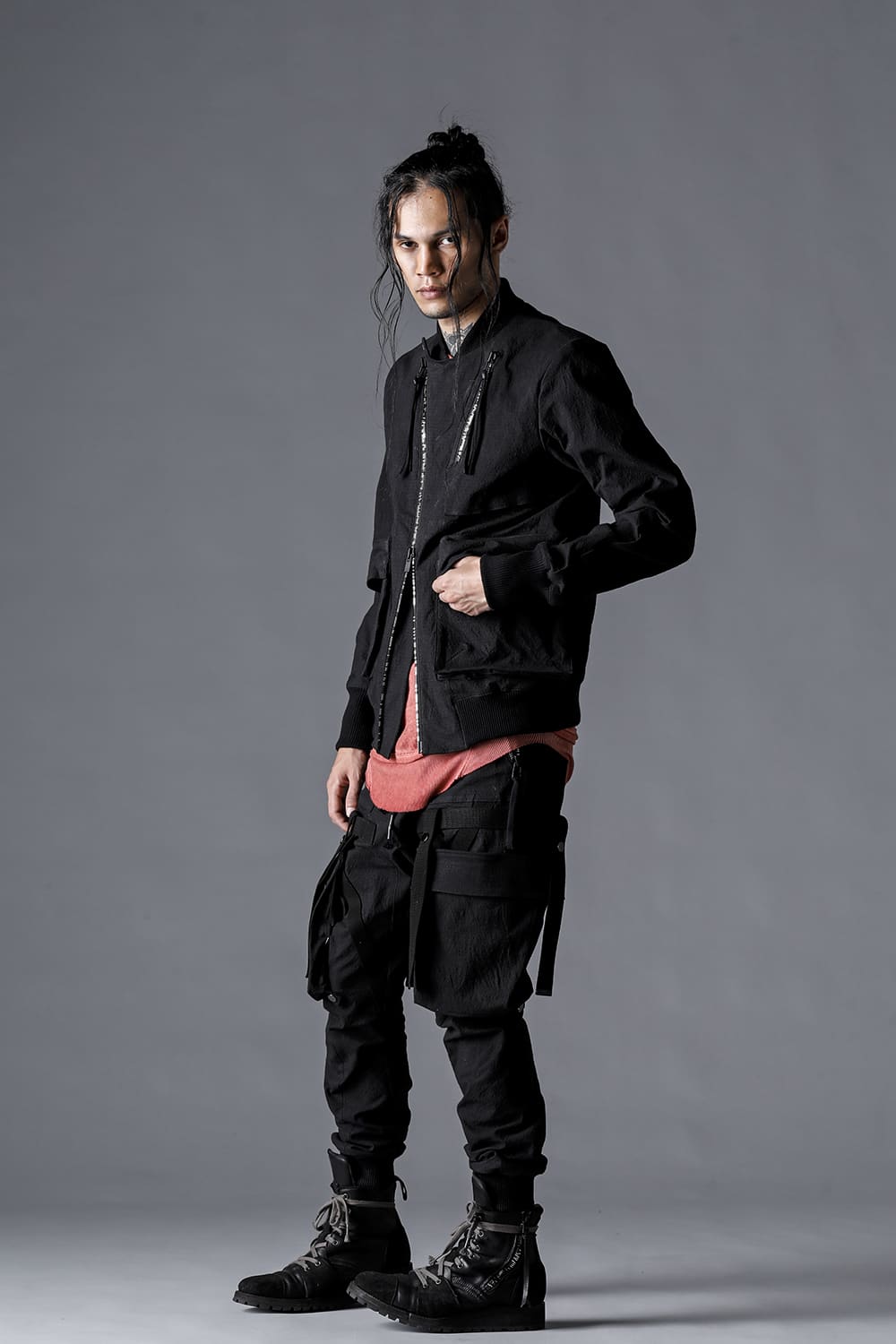 Dimplewasher Cotton Stretch Ripstop Detachable Cargo Pocket Jog Trousers