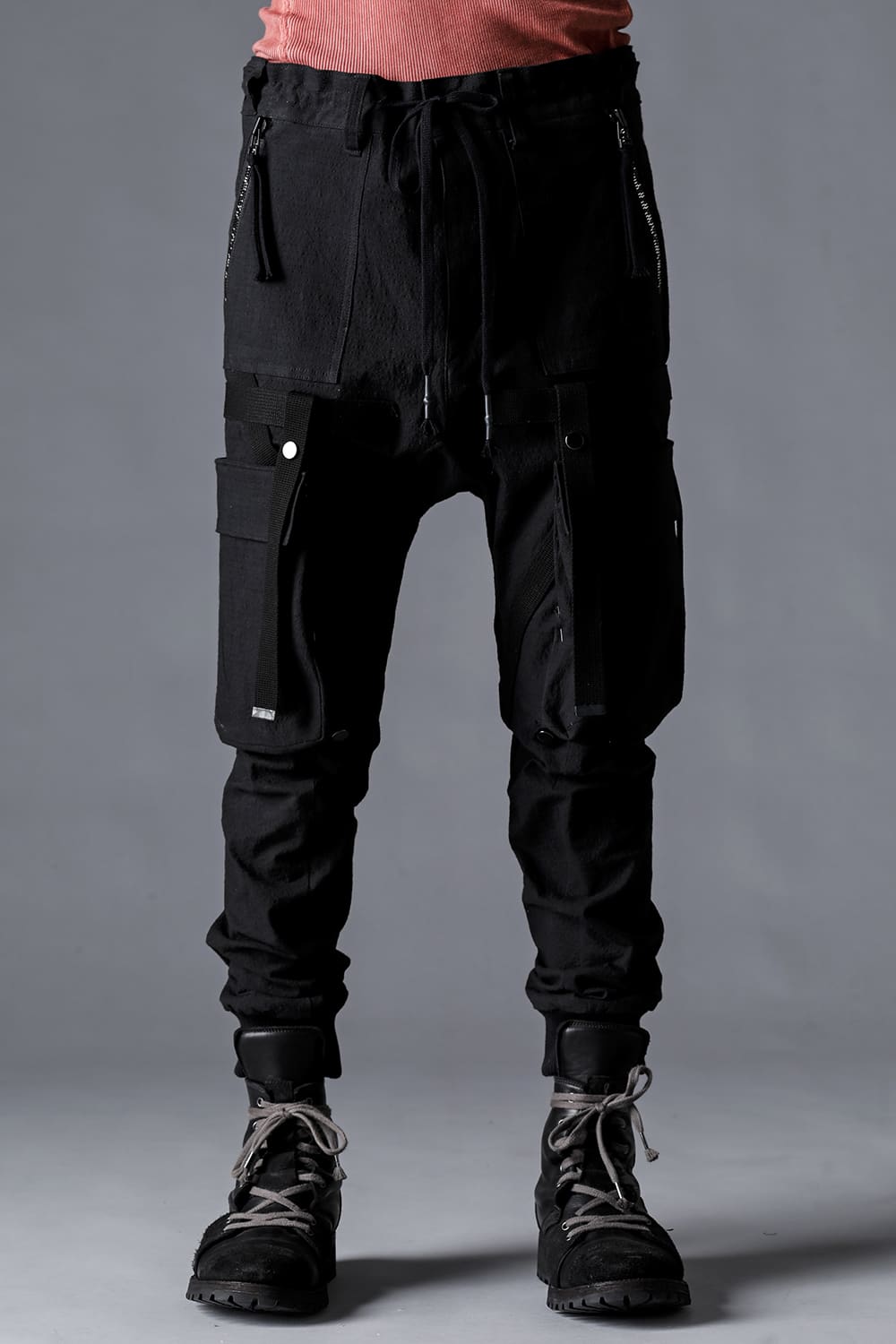 Dimplewasher Cotton Stretch Ripstop Detachable Cargo Pocket Jog Trousers