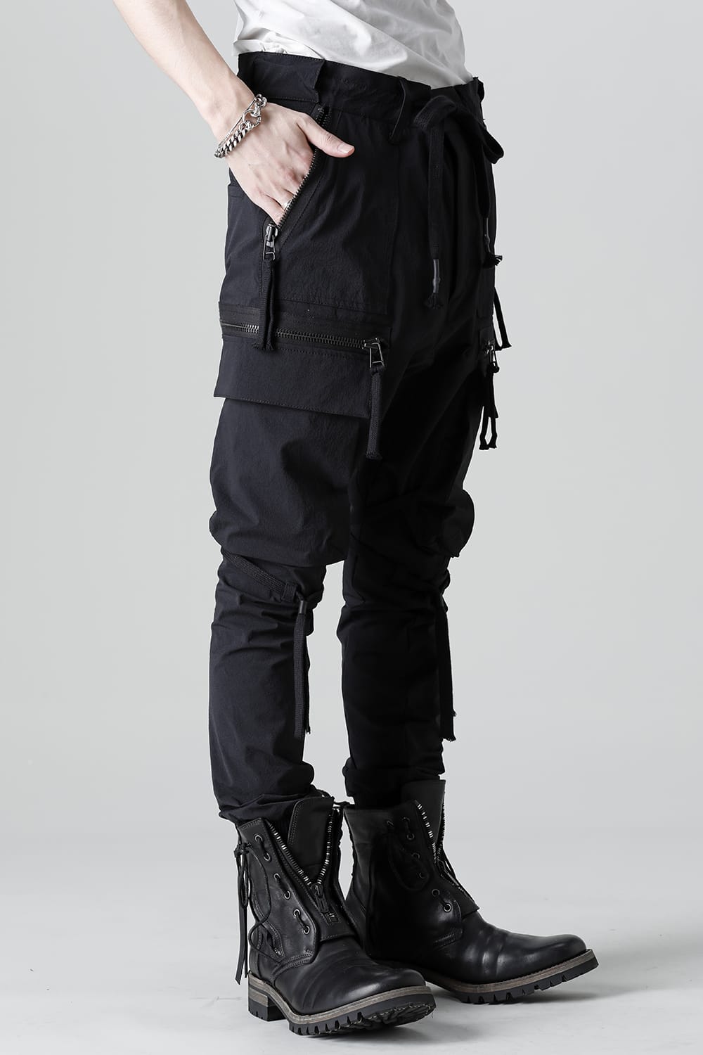 4way Hyper Stretch CORDURA Nylon Cargo Jagger pants  Black