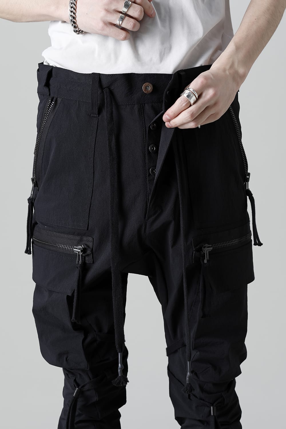 4way Hyper Stretch CORDURA Nylon Cargo Jagger pants  Black