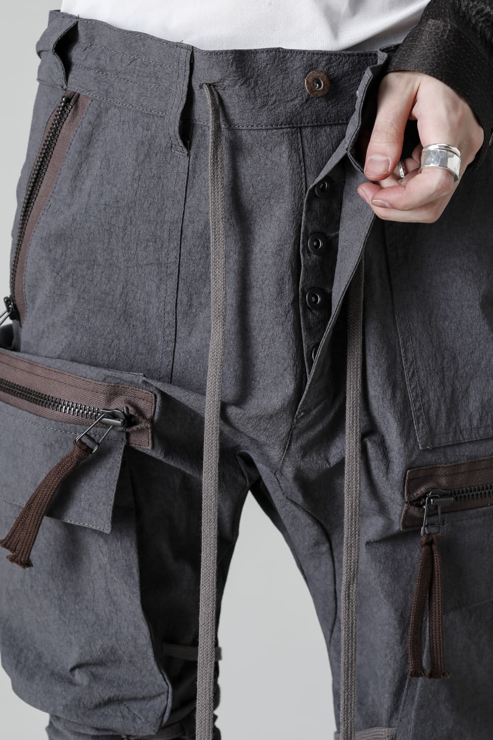 4way Hyper Stretch CORDURA Nylon Cargo Jagger pants  Bushes Charcoal