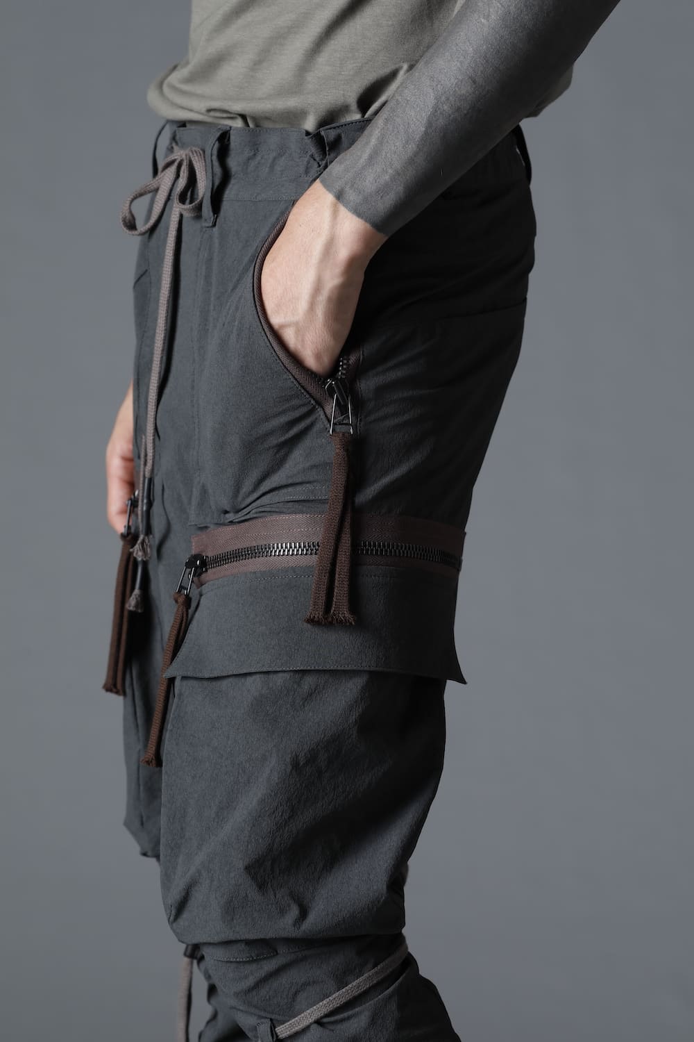 4way Hyper Stretch CORDURA Nylon Cargo Jagger pants  Bushes Charcoal