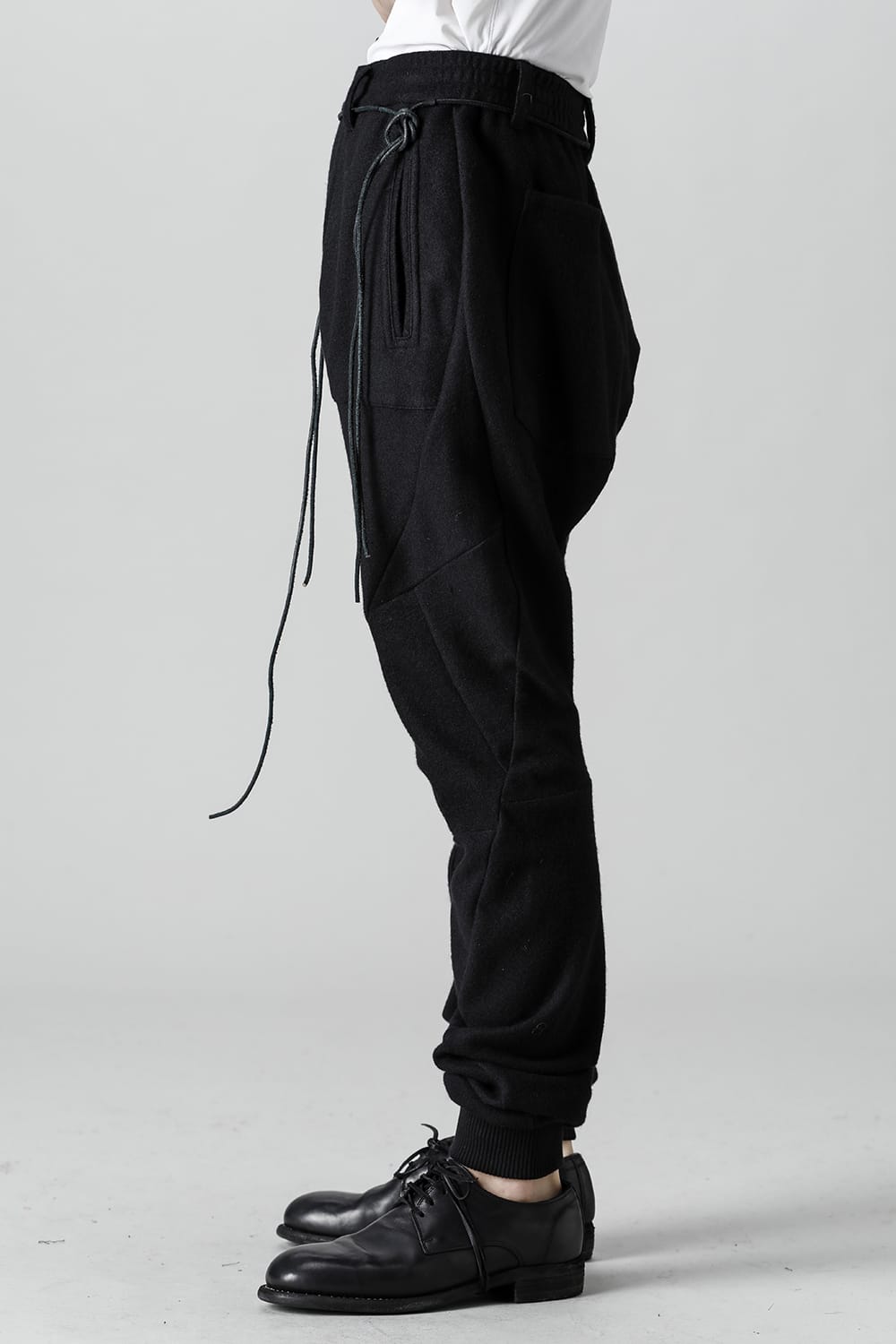 Cashmere Blend Knit Twisted Jogger Pants