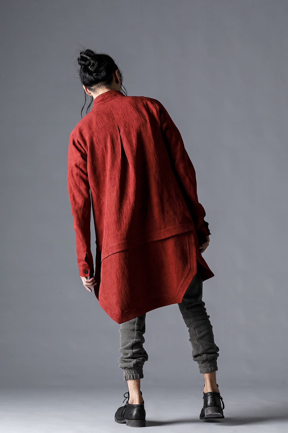 Low-Gauge Big Pique Drop-Crotch Jog Trousers  Charcoal