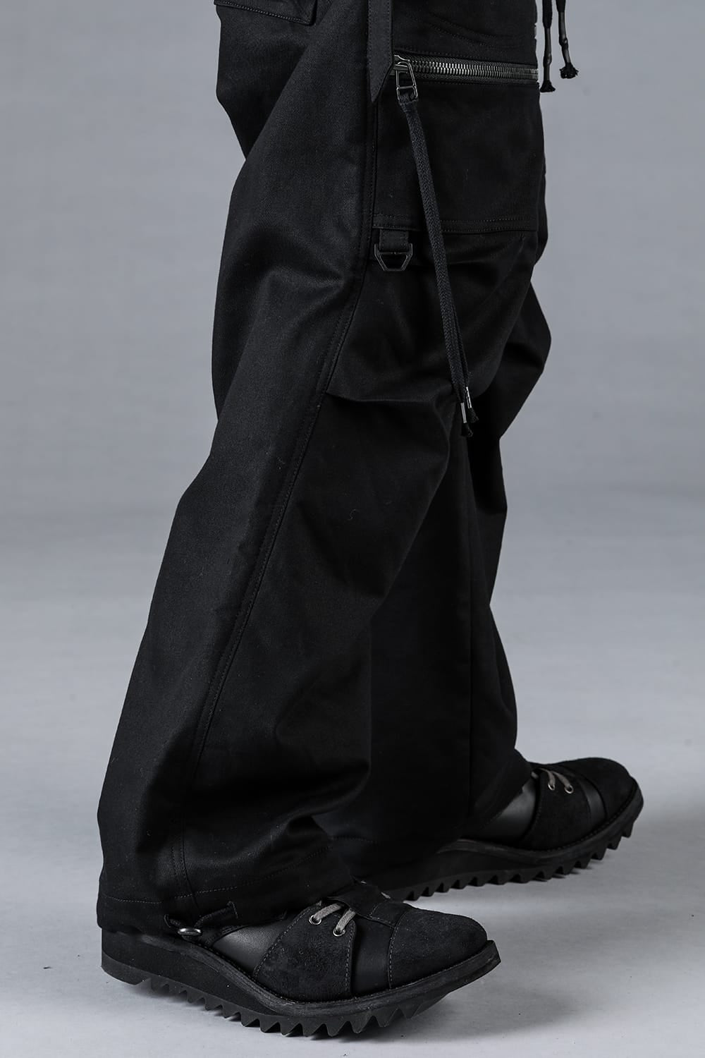 Jersey-Like Denim Work Baggy Pants