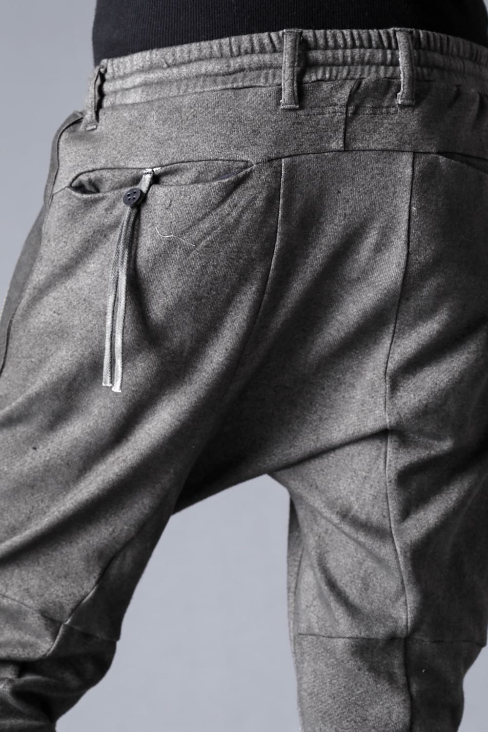 Untwisted Fleece-Lined Tapered Cropped Pants  Dust