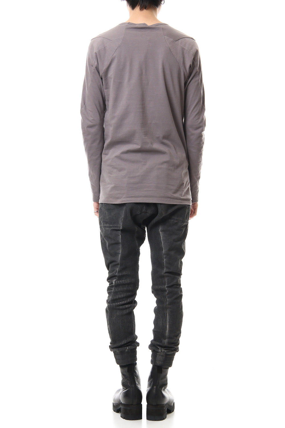 Heavy Waffle x Japanese Paper Mix Glo-Glon Combination Cold Dye Drop Crochee Jog Pants