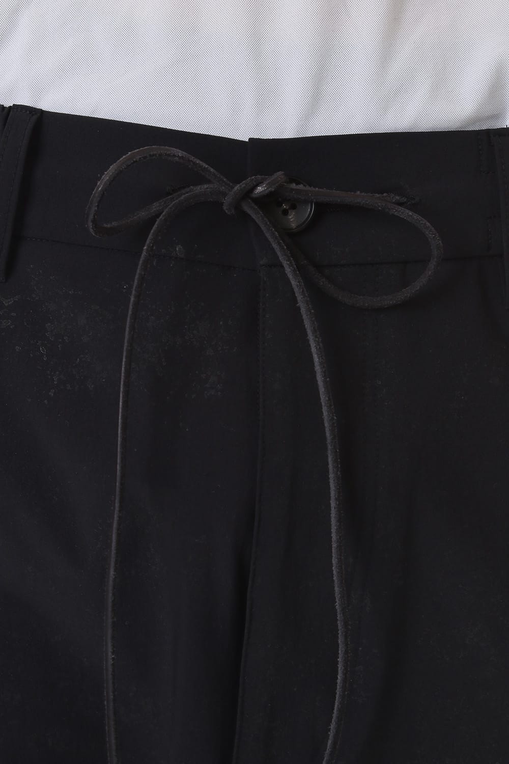 Reflective Coated 4-Way Stretch Nylon Drop-Cropped Shorts