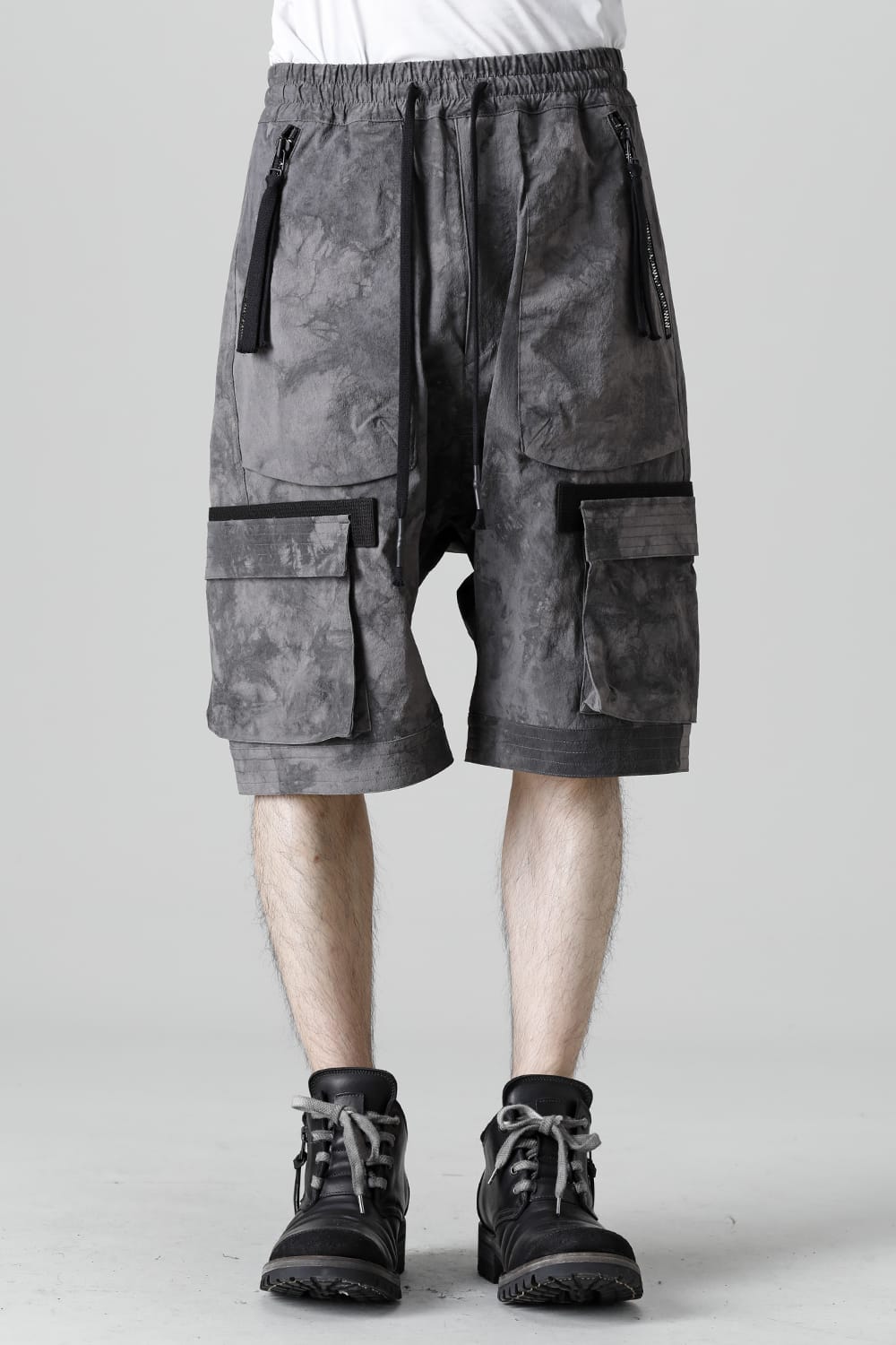 Uneven Dyed 4way Hyper Stretch CORDURA Nylon Short pants