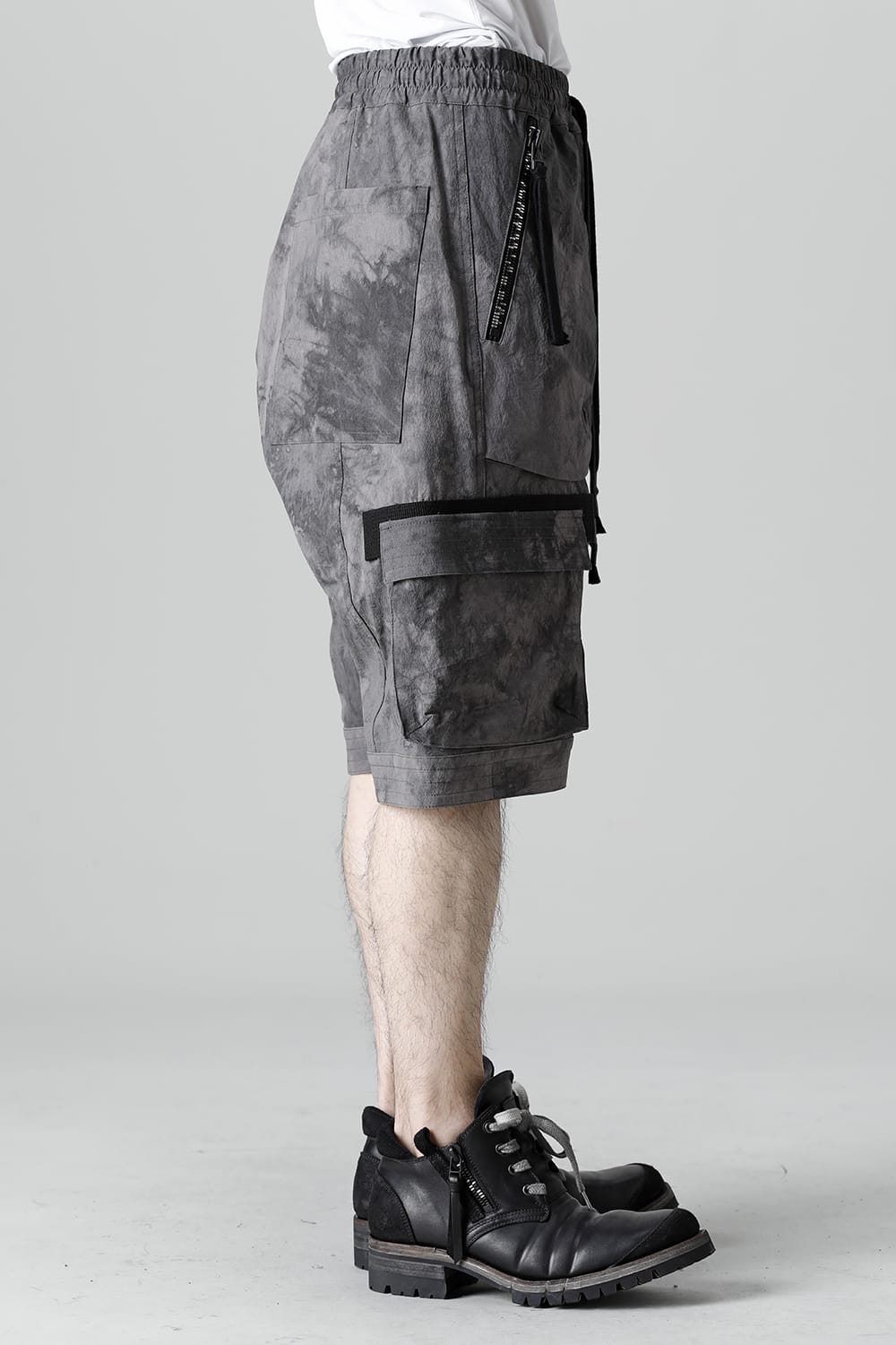 Uneven Dyed 4way Hyper Stretch CORDURA Nylon Short pants