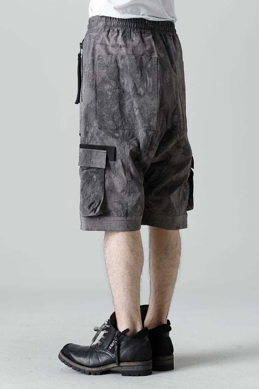 Uneven Dyed 4way Hyper Stretch CORDURA Nylon Short pants