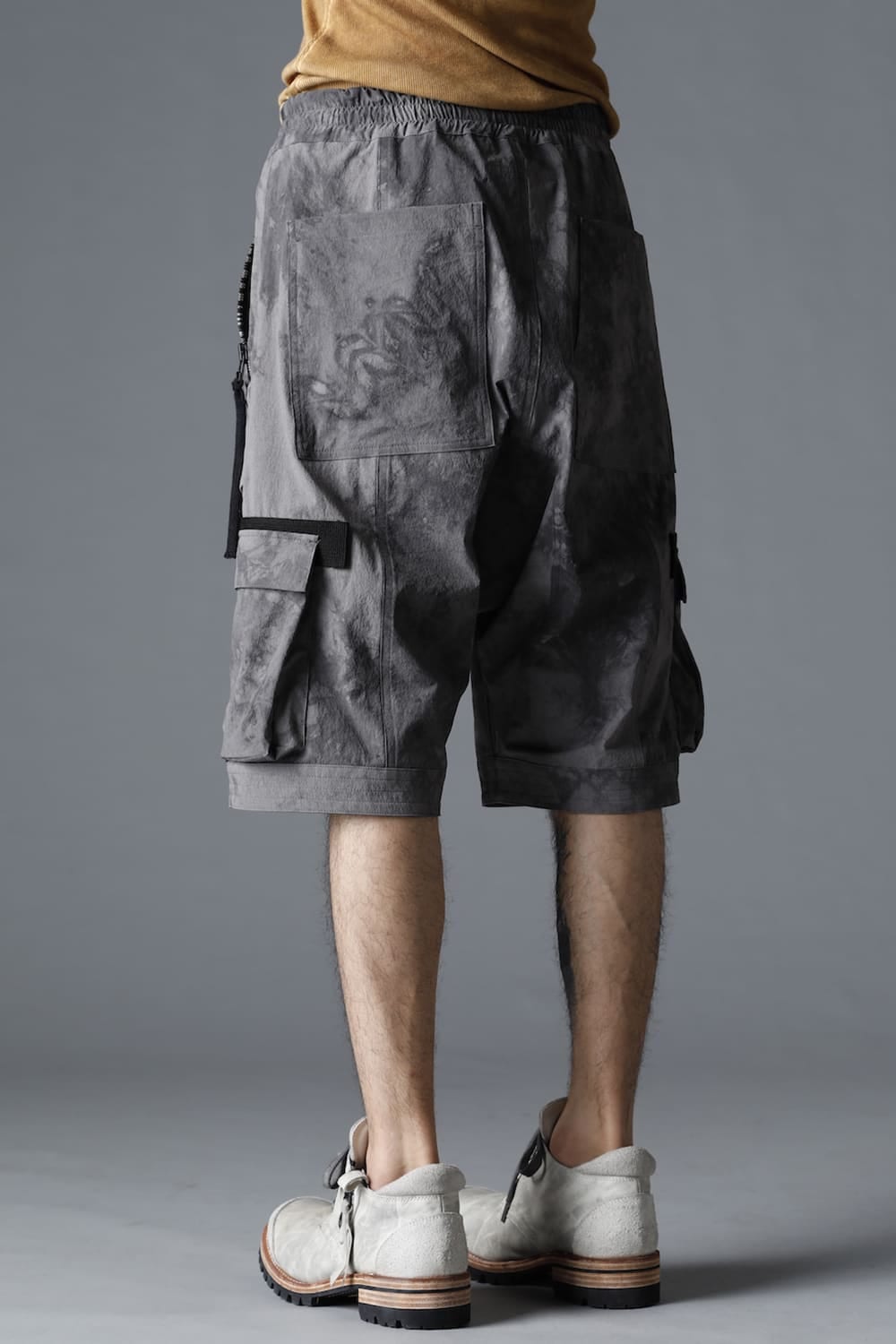 Uneven Dyed 4way Hyper Stretch CORDURA Nylon Short pants