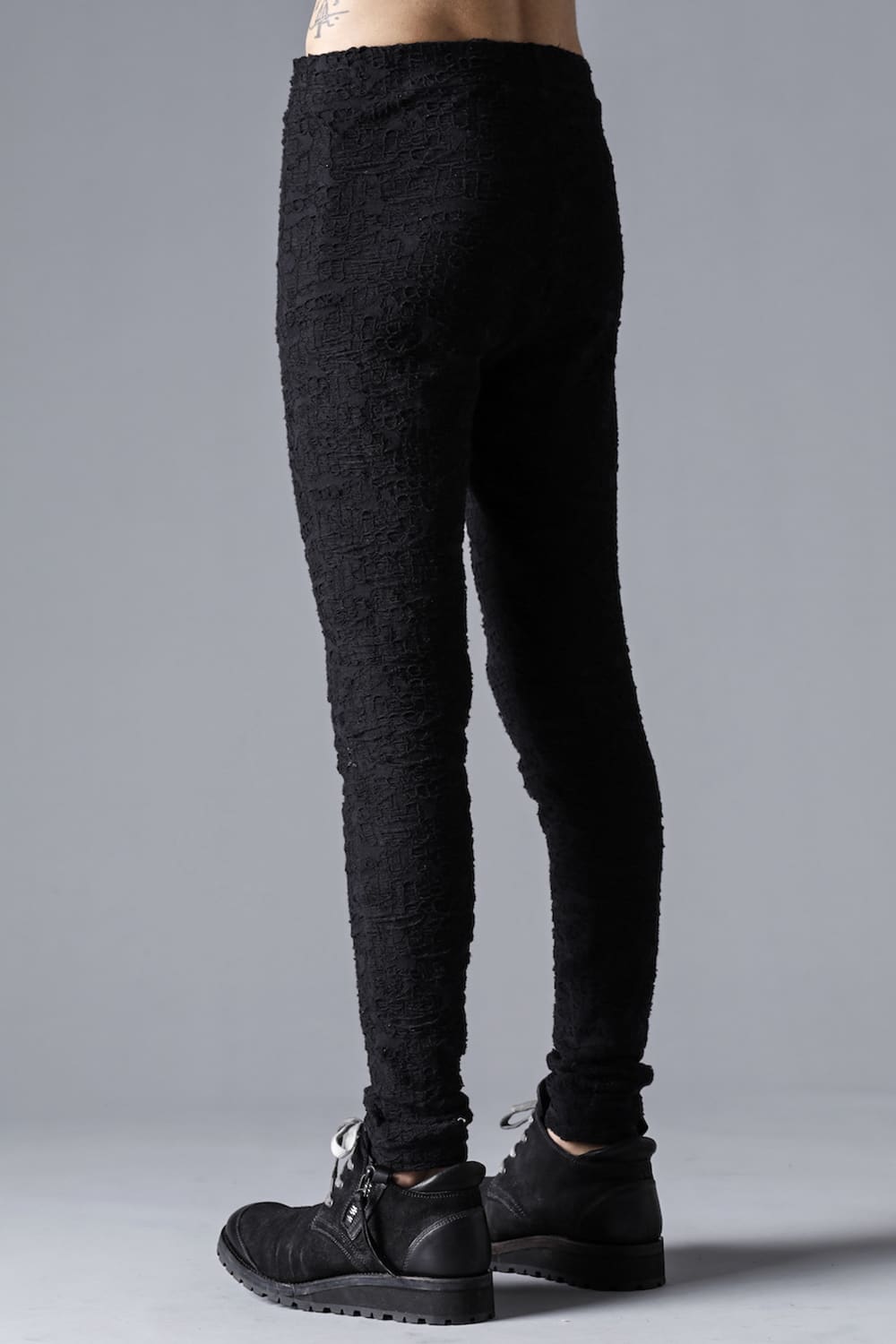 Broken Cotton Jersey Leggings