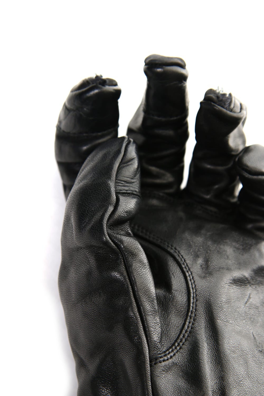 Horse Leather Split ZIP Gloves - ST108-0069A