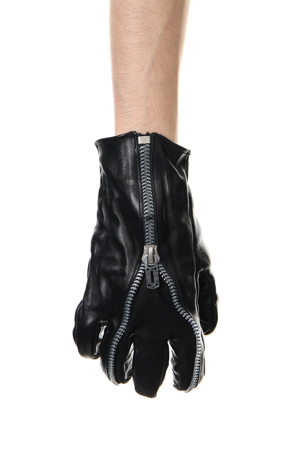 Horse Leather Split ZIP Gloves - ST108-0069A
