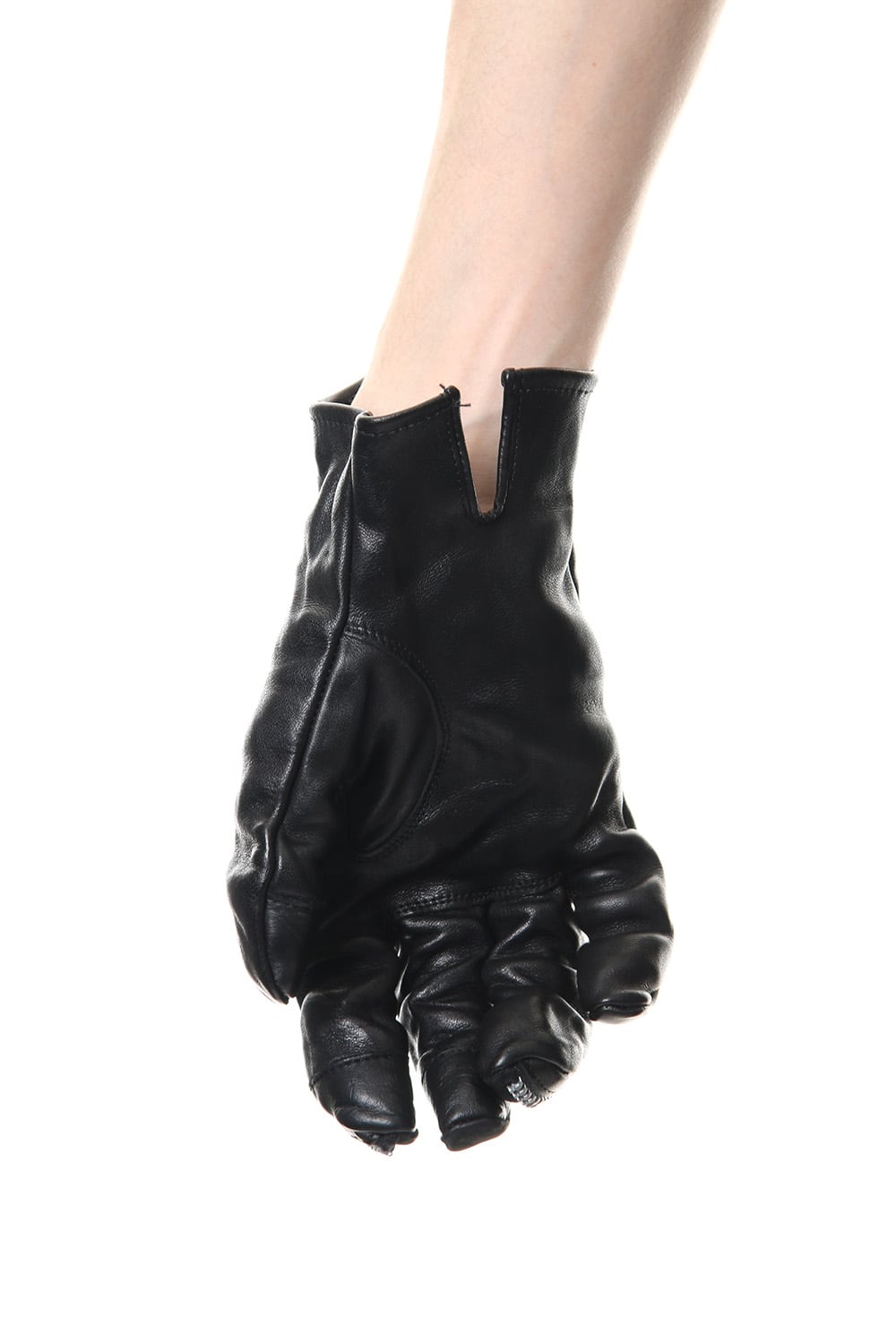 Horse Leather Split ZIP Gloves - ST108-0069A