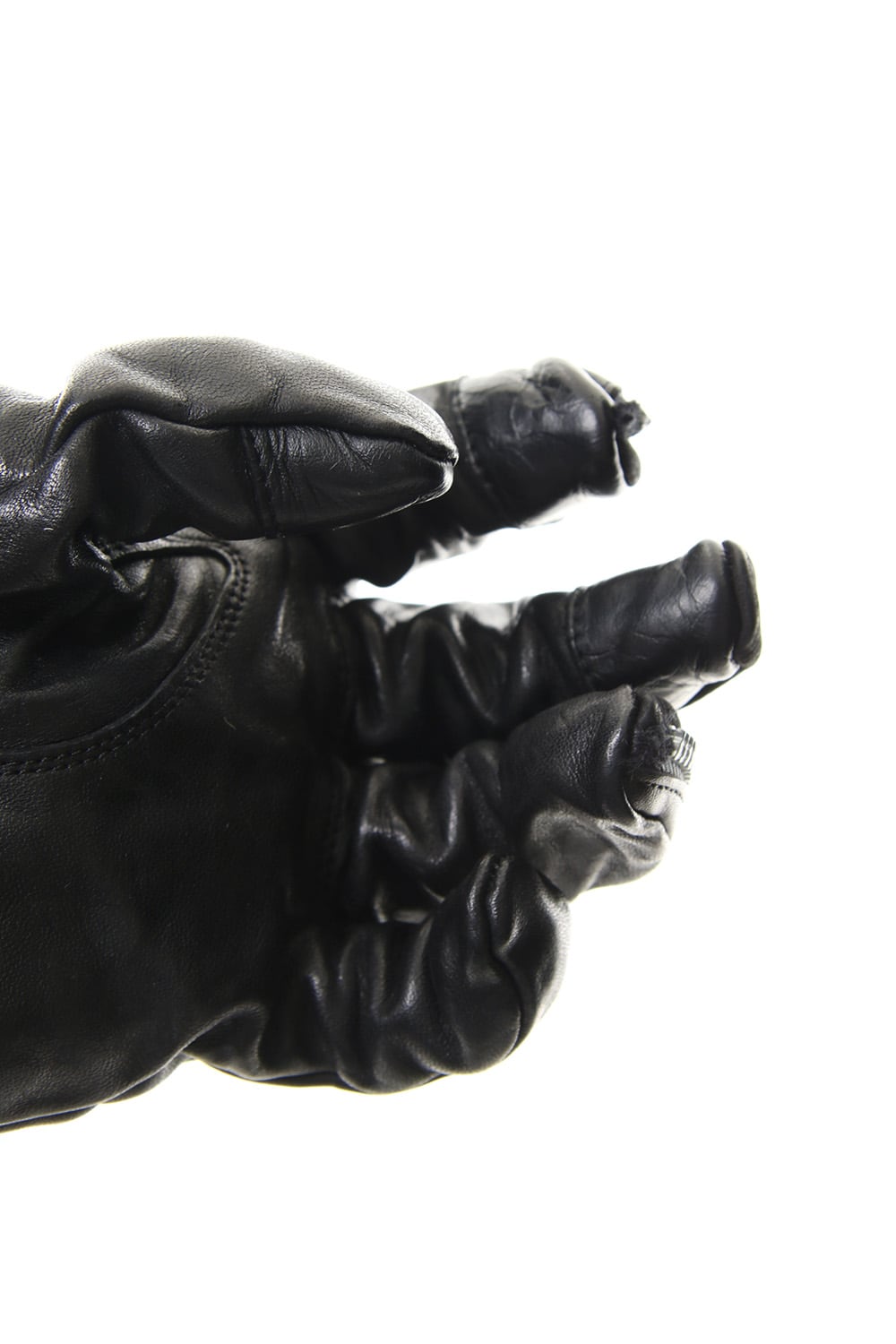 Horse Leather Split ZIP Gloves - ST108-0069A