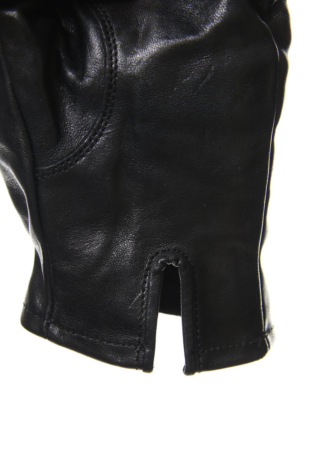 Horse Leather Split ZIP Gloves - ST108-0069A