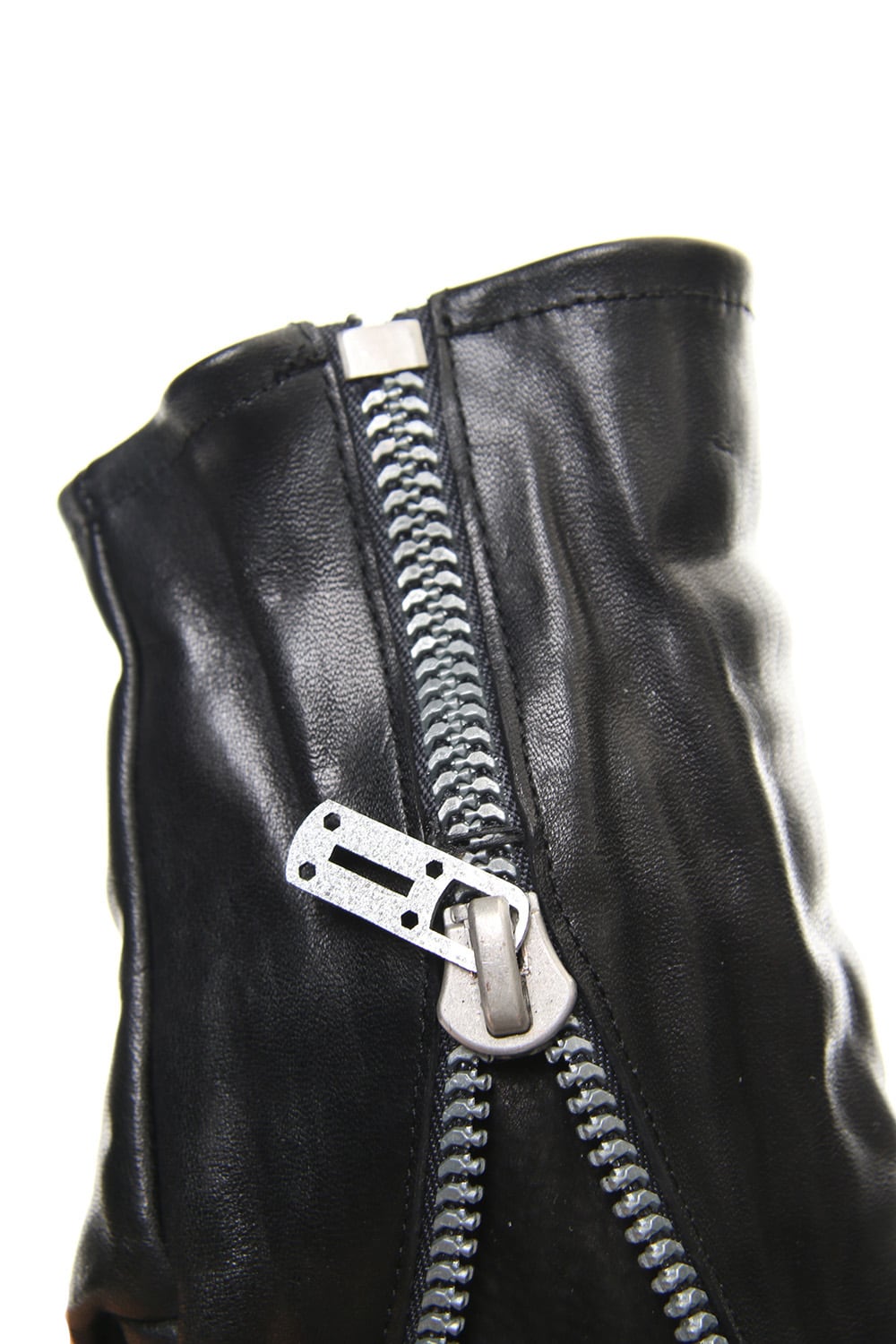 Horse Leather Split ZIP Gloves - ST108-0069A