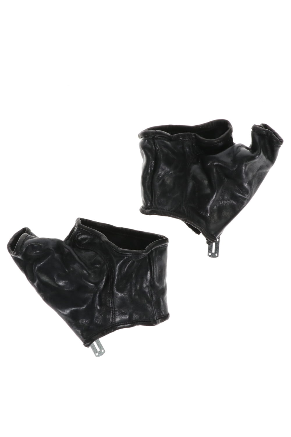 Horse leather backhand ZIP glove