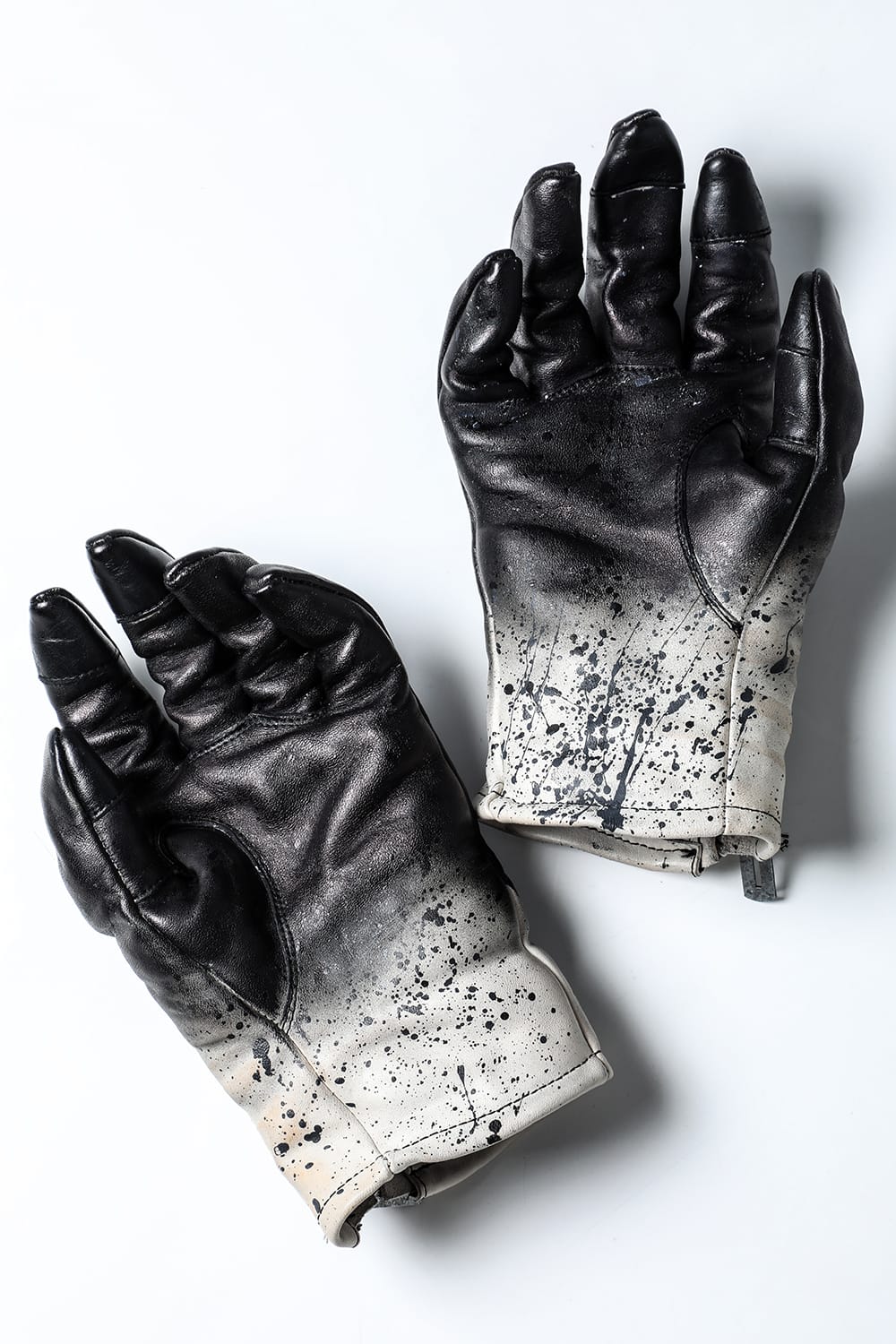 Gradient Dye Leather Gloves
