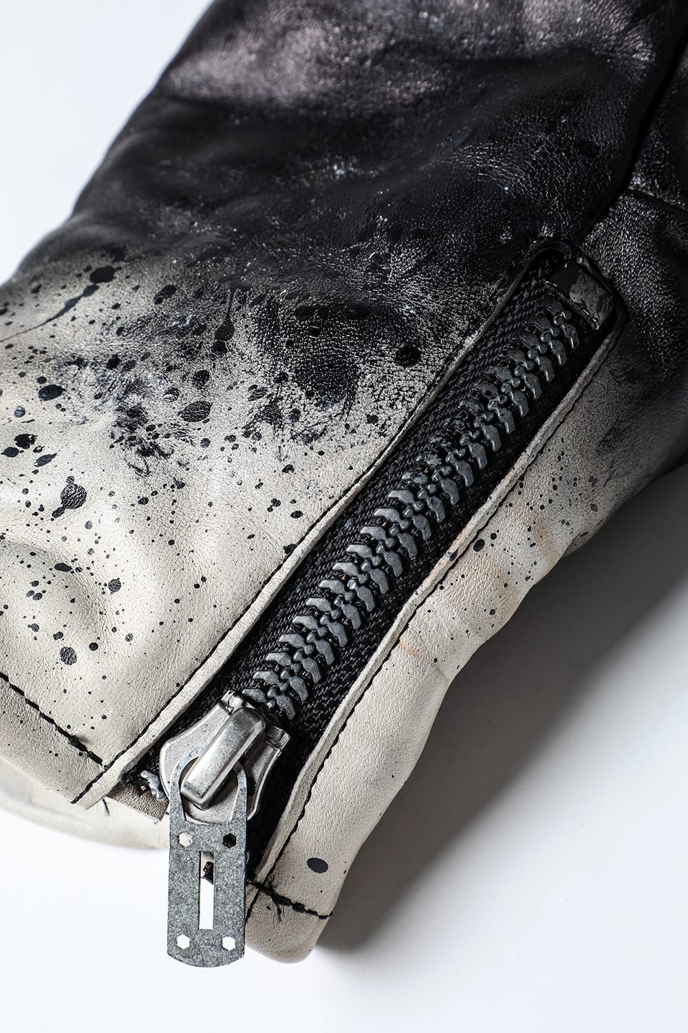 Gradient Dye Leather Gloves