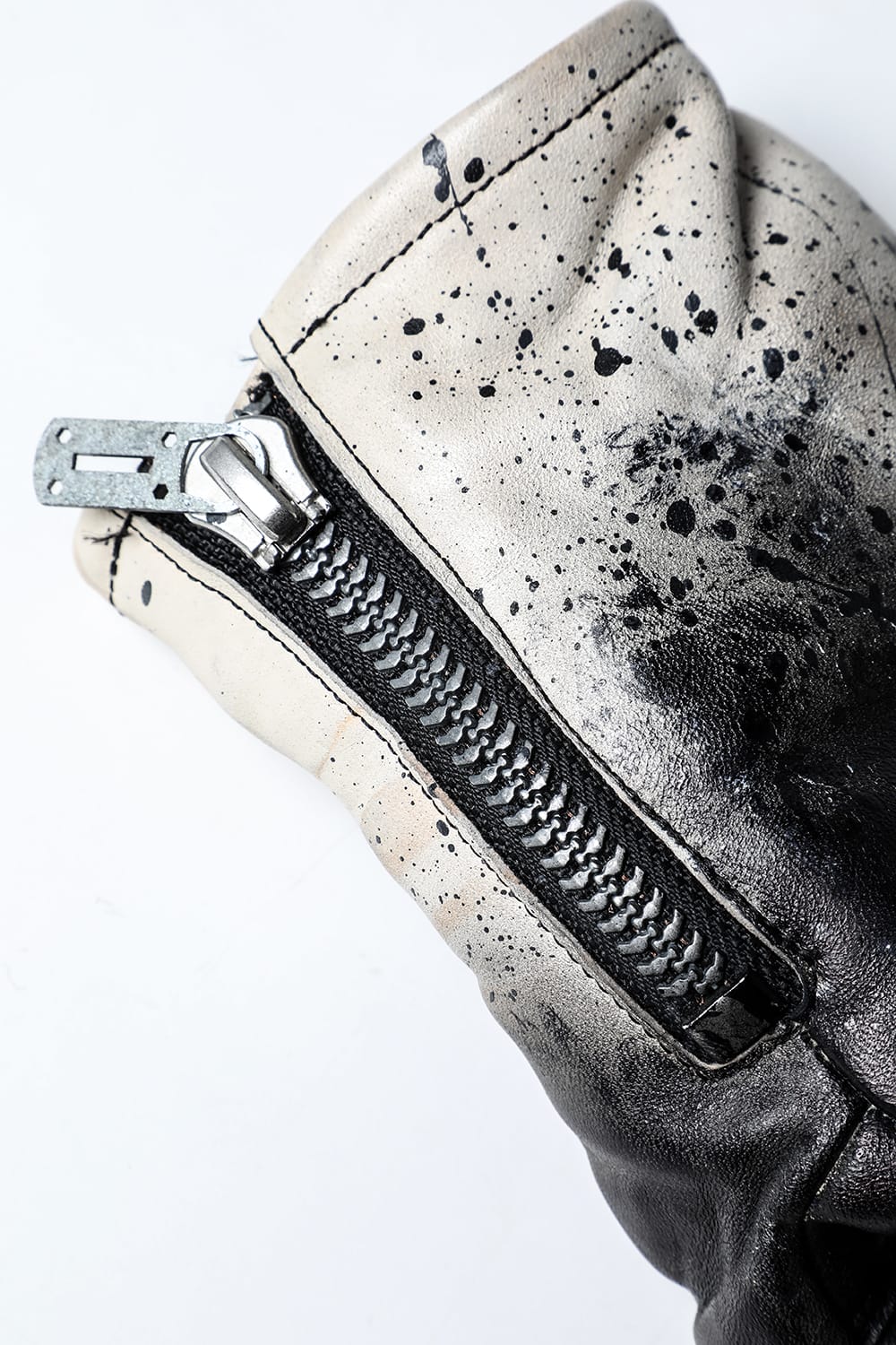 Gradient Dye Leather Gloves