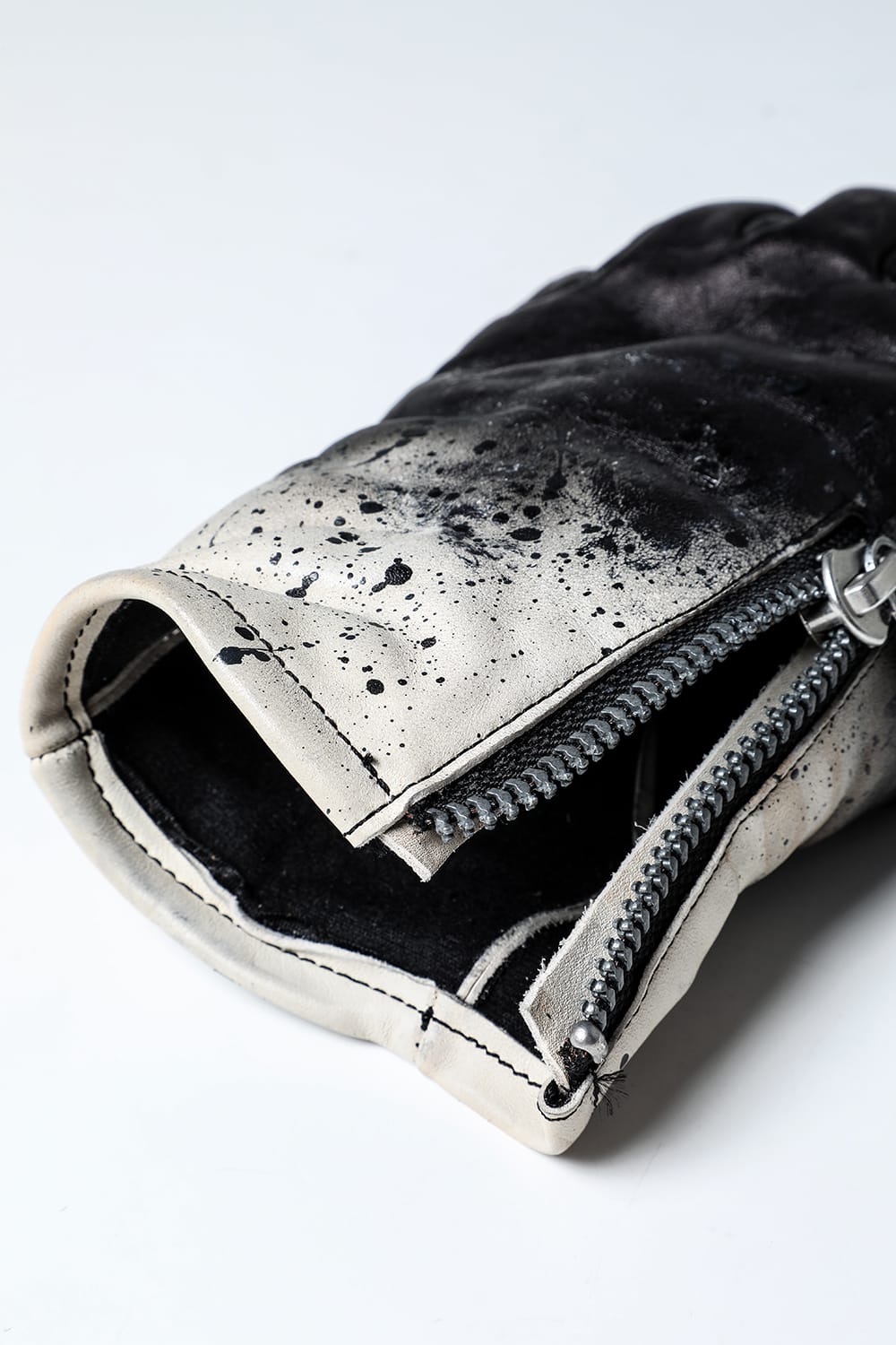 Gradient Dye Leather Gloves