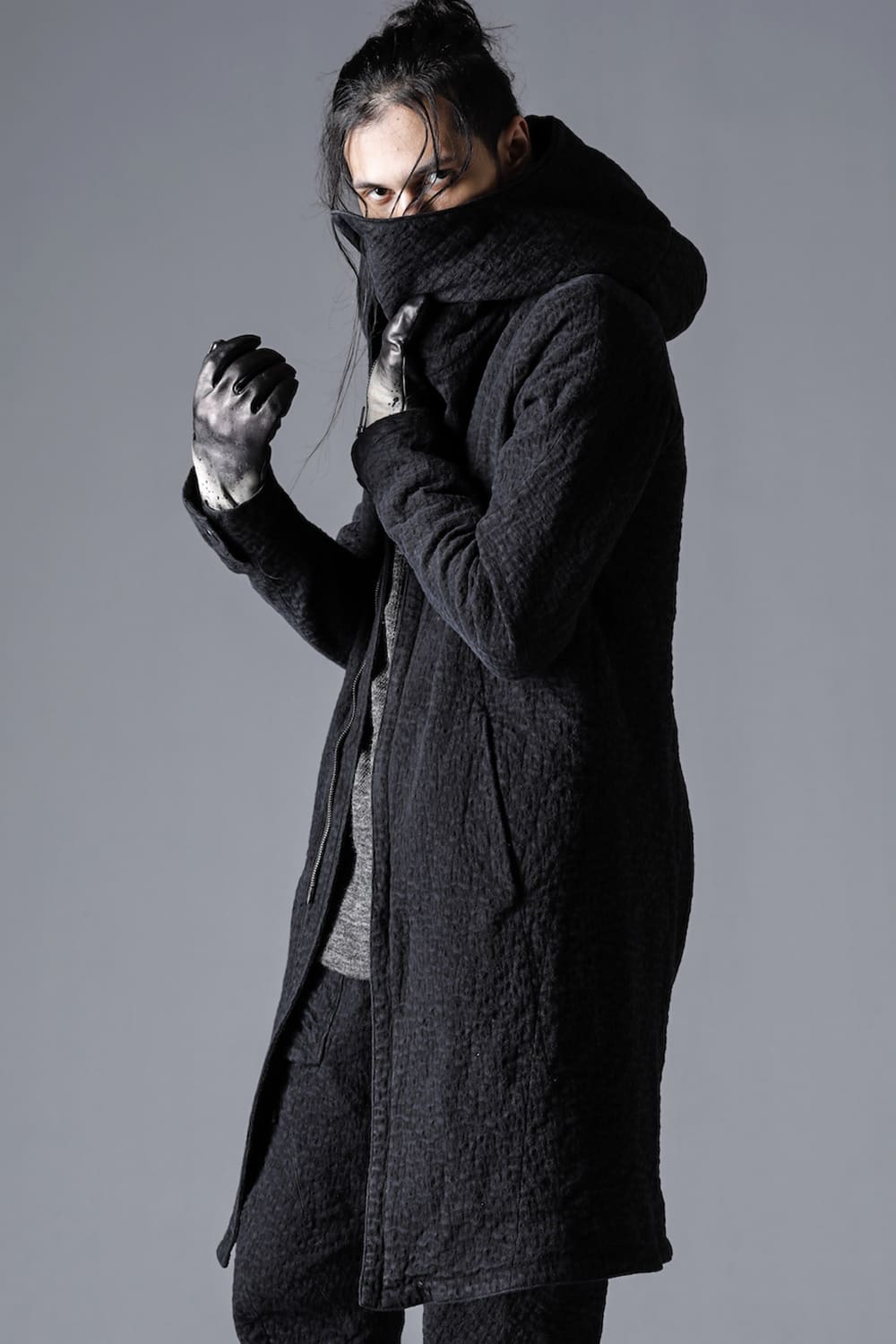 Gradient Dye Leather Gloves