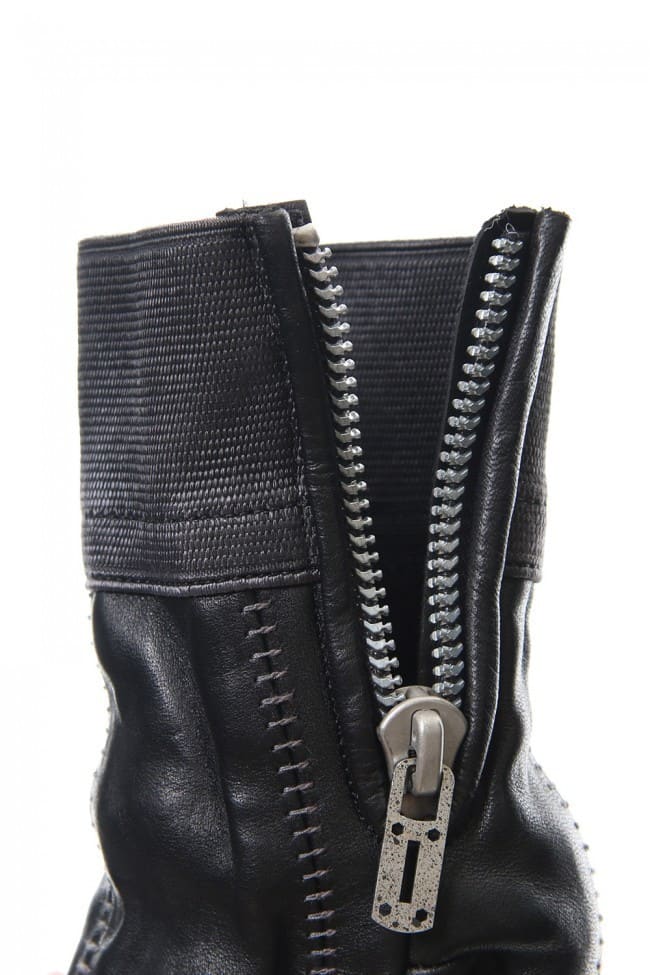 ホースレザーオーバーロックグローブ