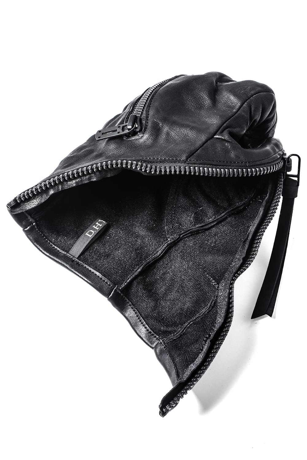 Horse Leather Twist W-Zip Gloves