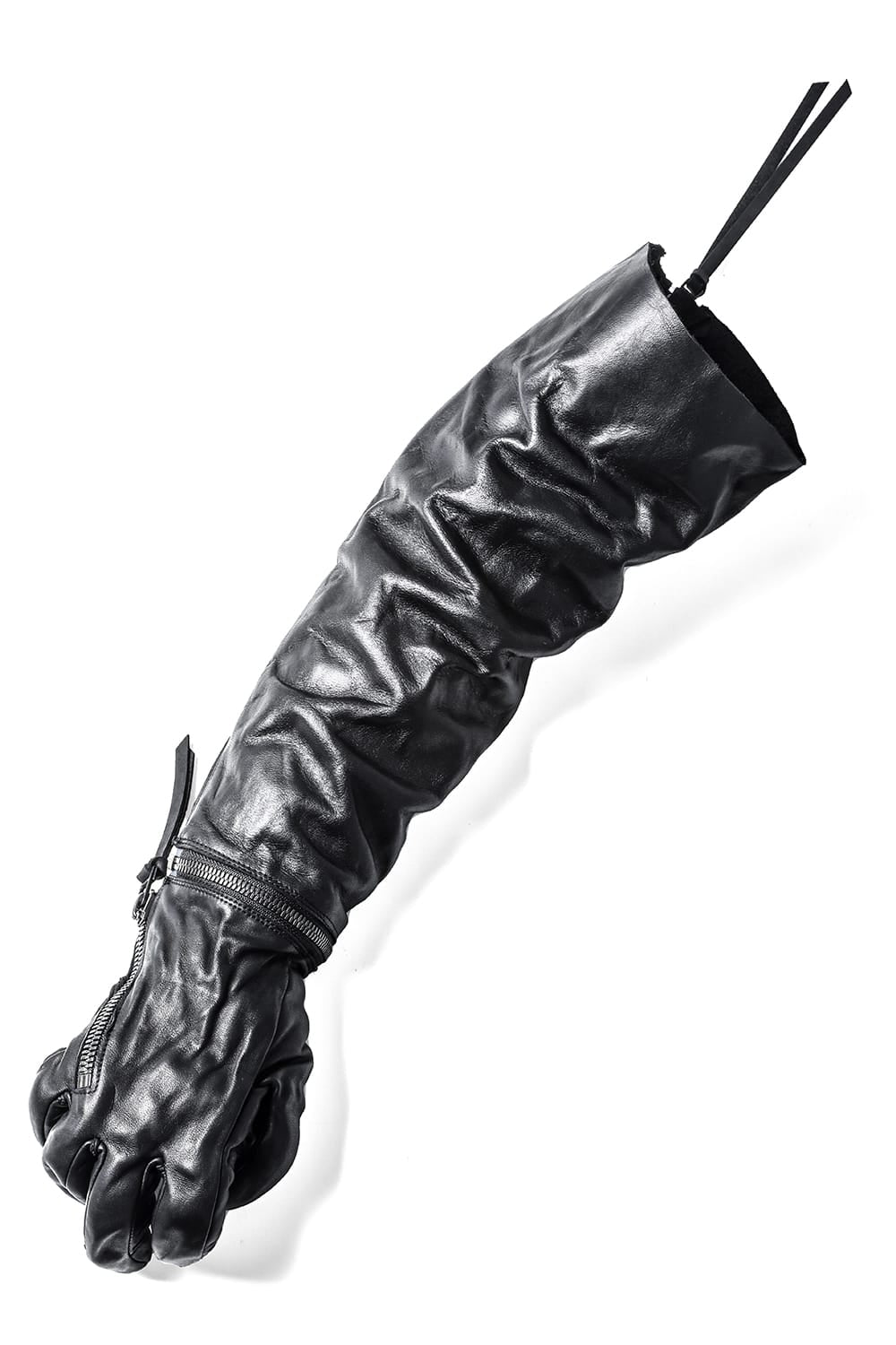 The Viridi-anne Collaboration Horse Leather Long Gloves