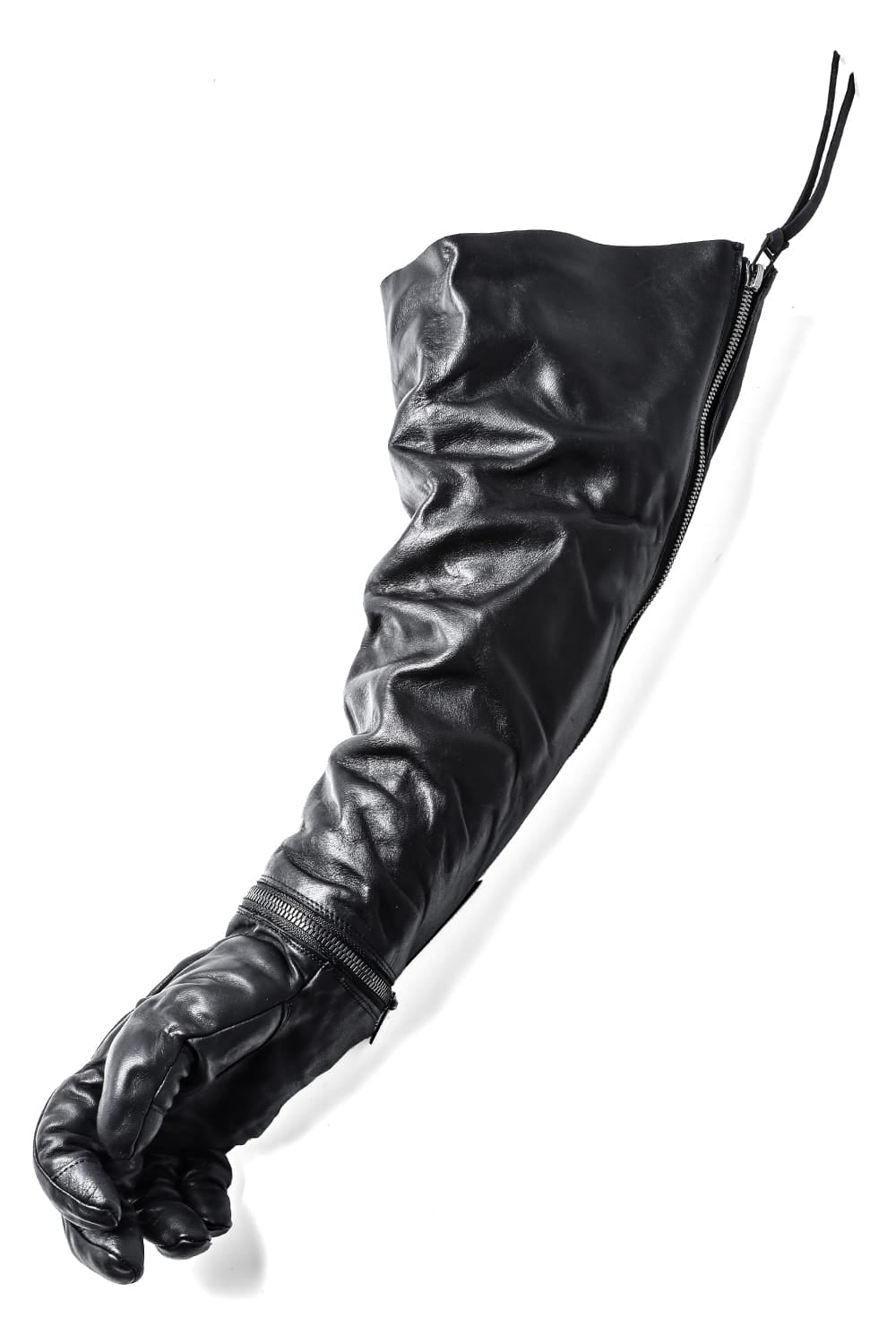 The Viridi-anne Collaboration Horse Leather Long Gloves