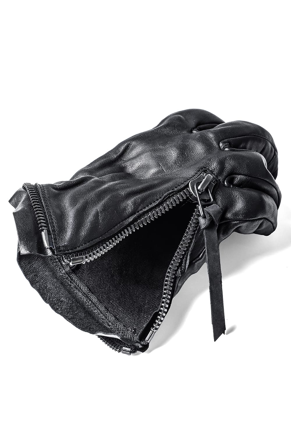 The Viridi-anne Collaboration Horse Leather Long Gloves